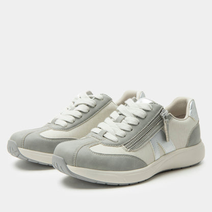 Alegria Eazeer Comfort Arch Support Women's Walking Shoe - Grey - 1