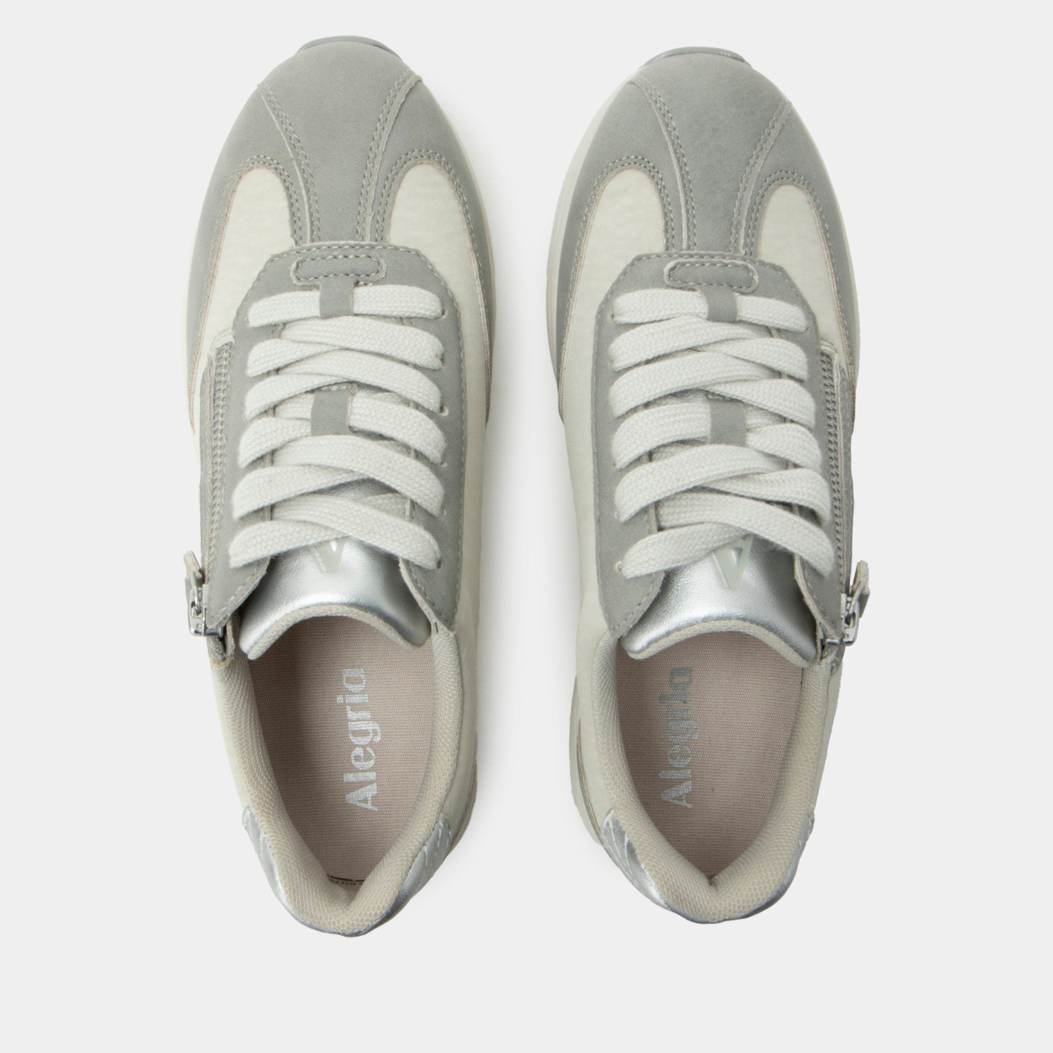 Alegria Eazeer Comfort Arch Support Women's Walking Shoe - Grey - 5