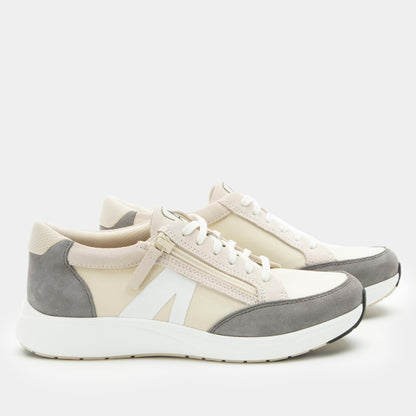 Alegria Eazeer Comfort Arch Support Women's Walking Shoe - Parchment - 3