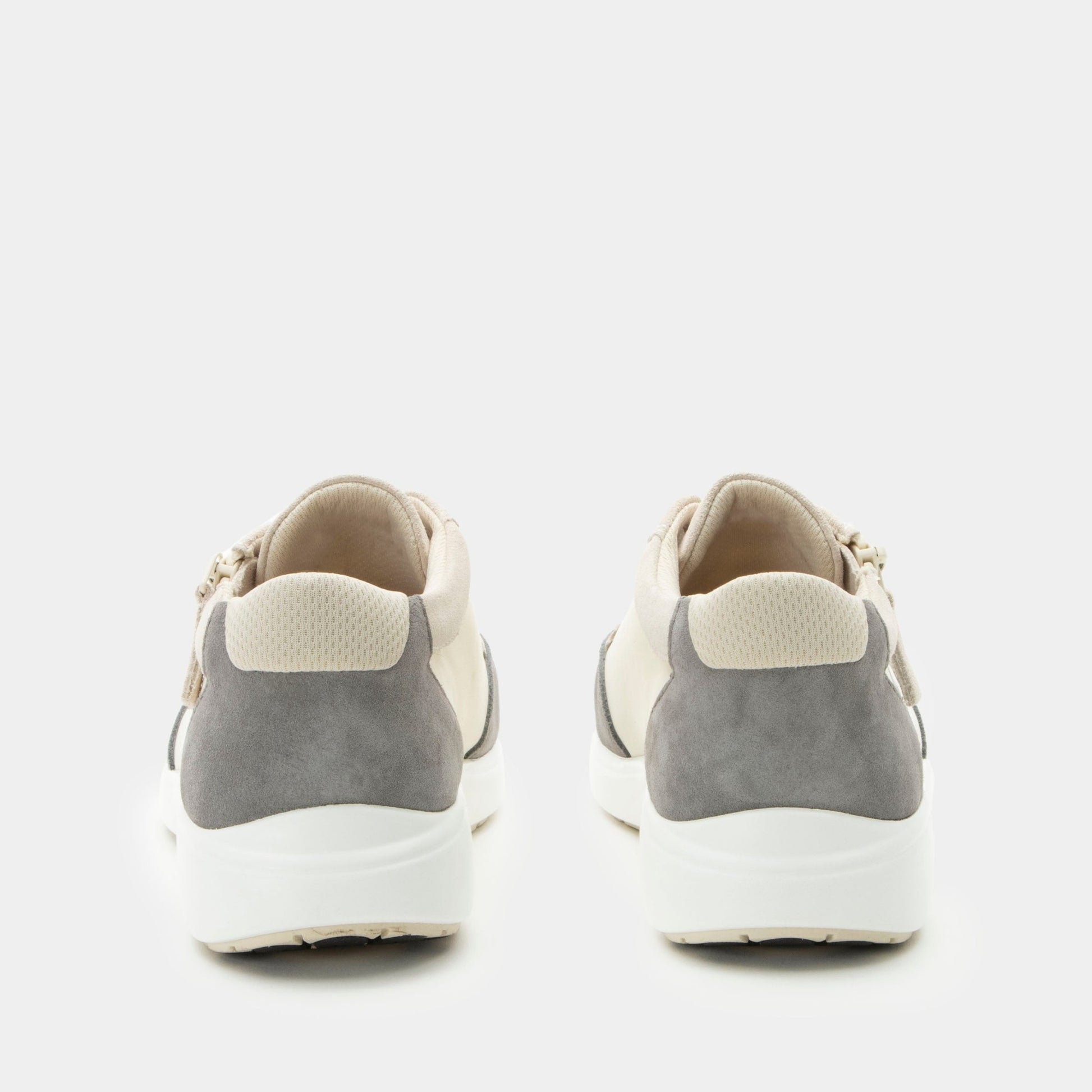 Alegria Eazeer Comfort Arch Support Women's Walking Shoe - Parchment - 4