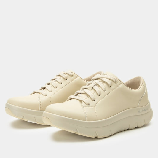 Alegria Flote Comfort Arch Support Women's Sneaker - Bone - 1