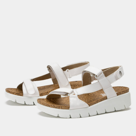 Alegria Henna Heritage Comfort Arch Support Women's Sandal - White - 1