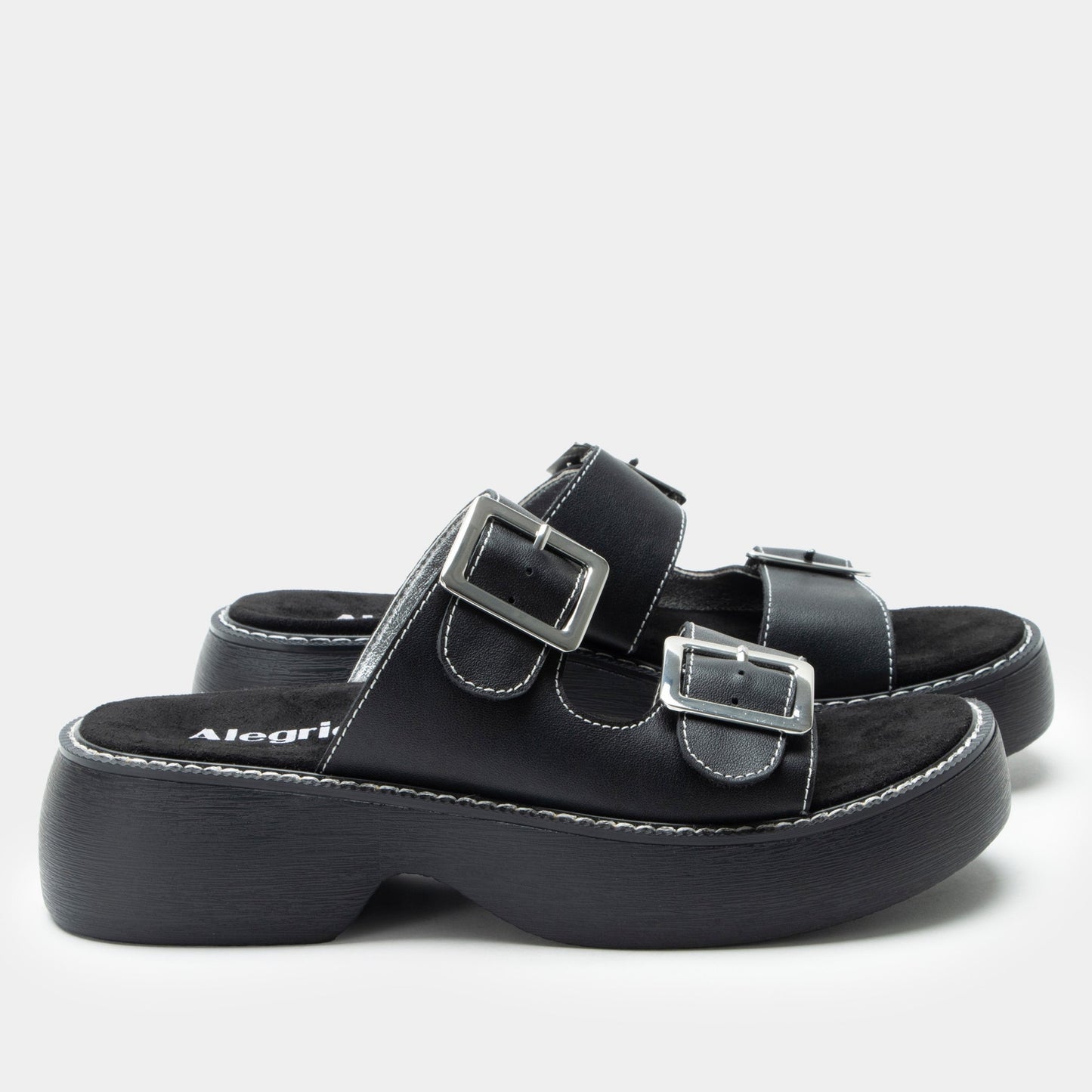 Alegria Iza Comfort Arch Support Women's Sandal - Black - 2