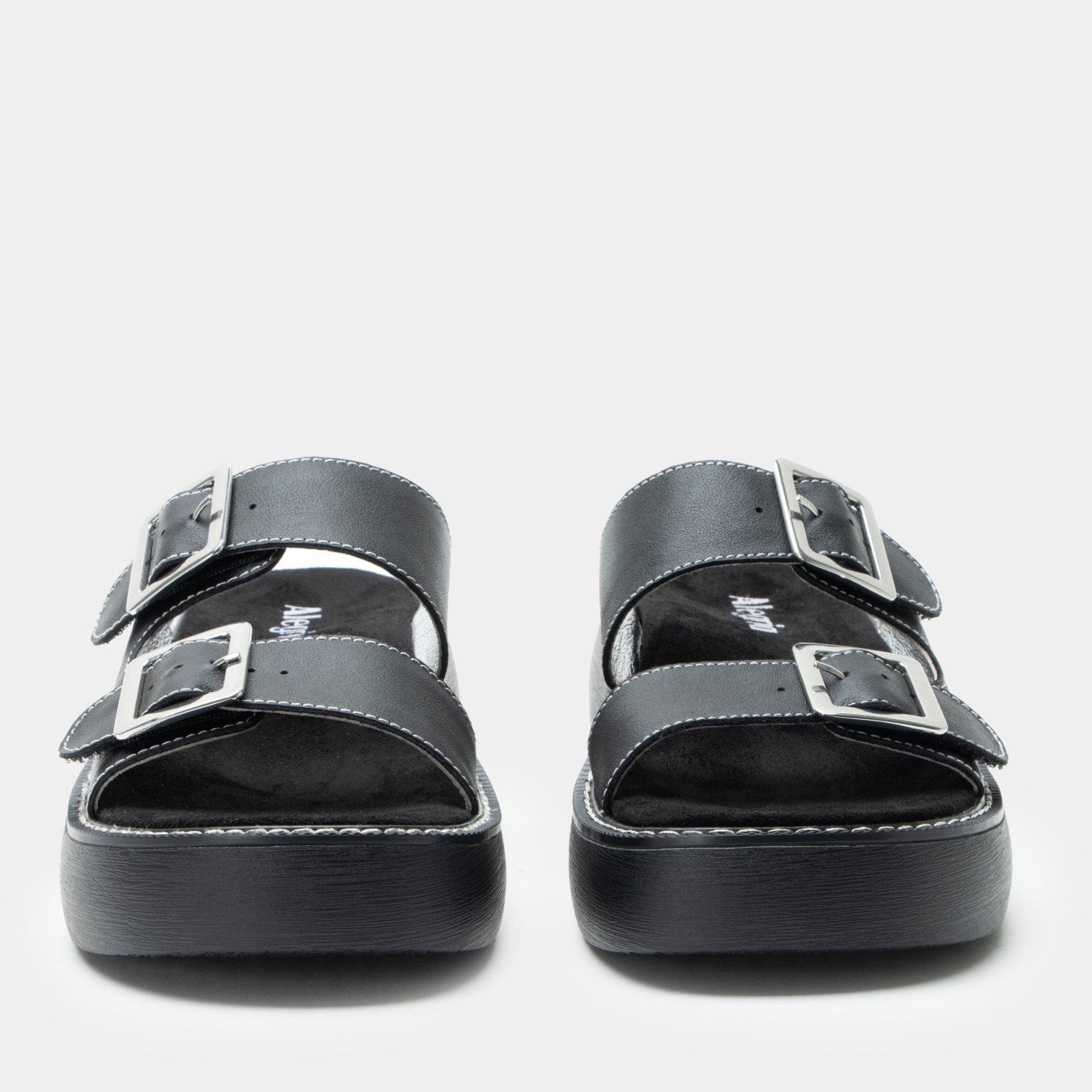 Alegria Iza Comfort Arch Support Women's Sandal - Black - 5
