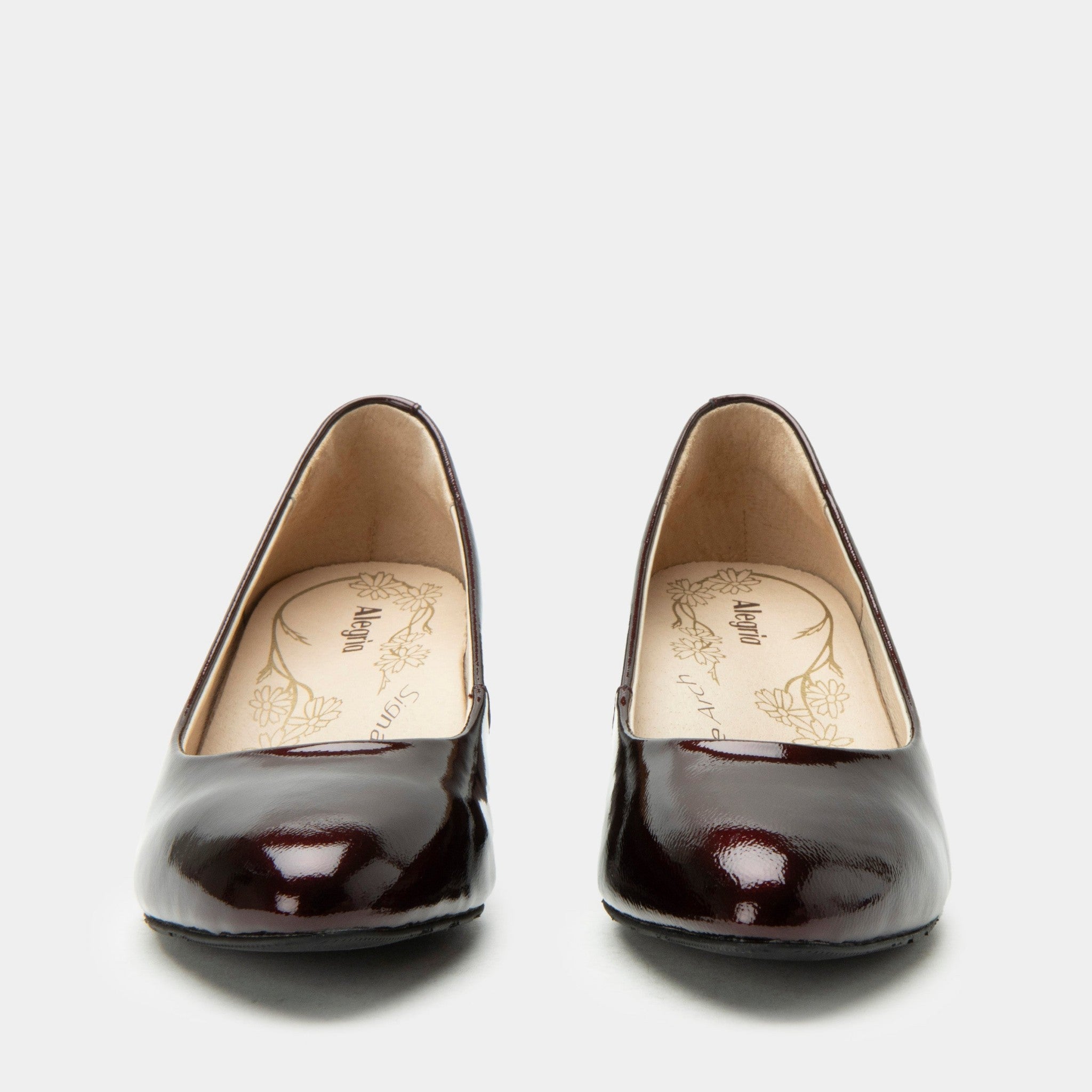 Alegria Lisah Comfort Arch Support Women's Dress Heel - Jam Patent - 6