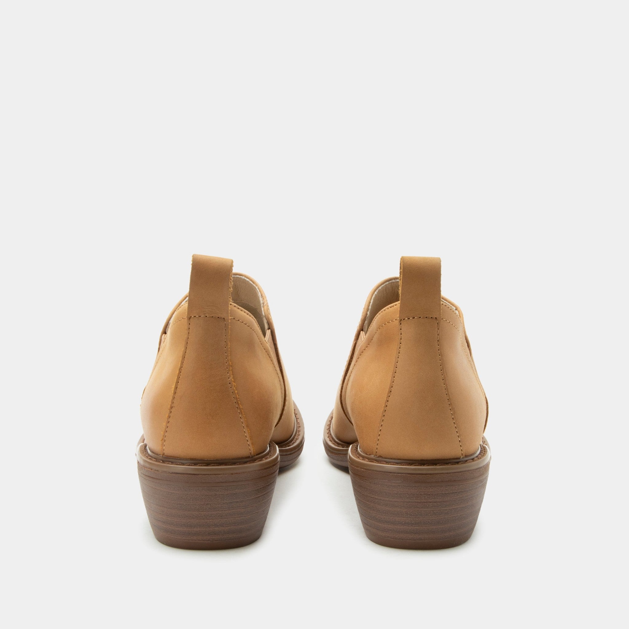Alegria Merle Comfort Signature Arch Support Women's Bootie - Cognac Burnish - 4
