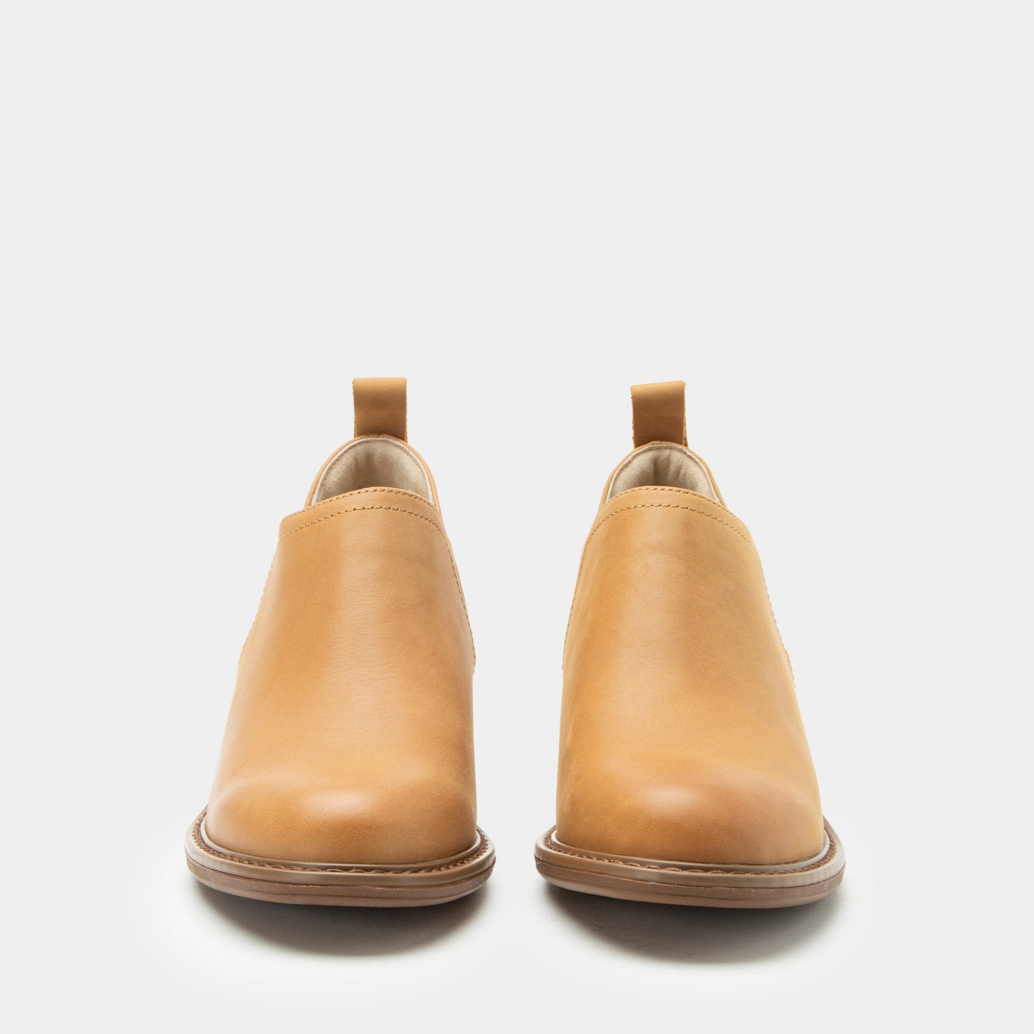 Alegria Merle Comfort Signature Arch Support Women's Bootie - Cognac Burnish - 6