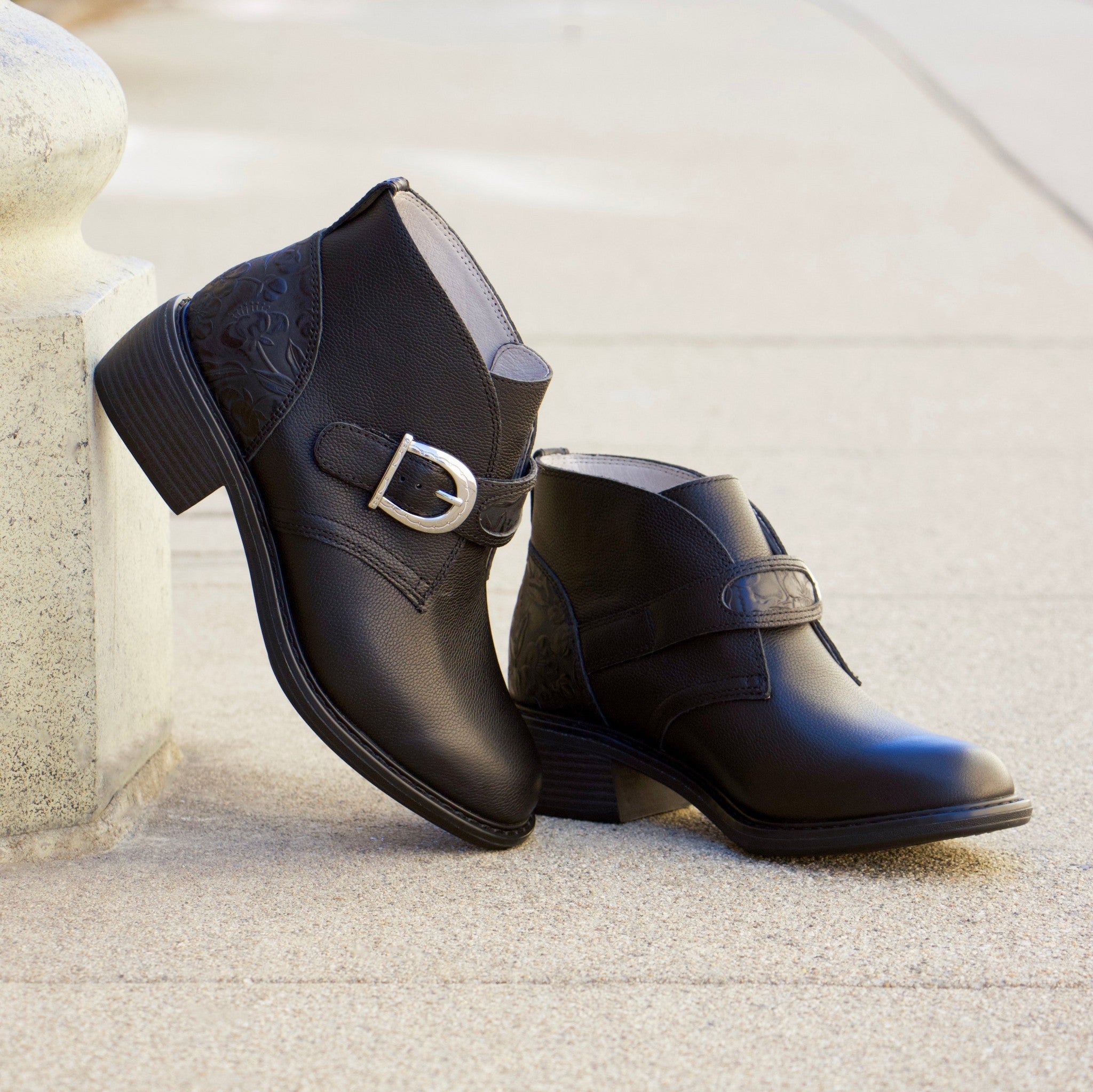 Alegria Mikki Trimform Heel Comfort Arch Support Women's Ankle Boot - Loretta Crow - 2