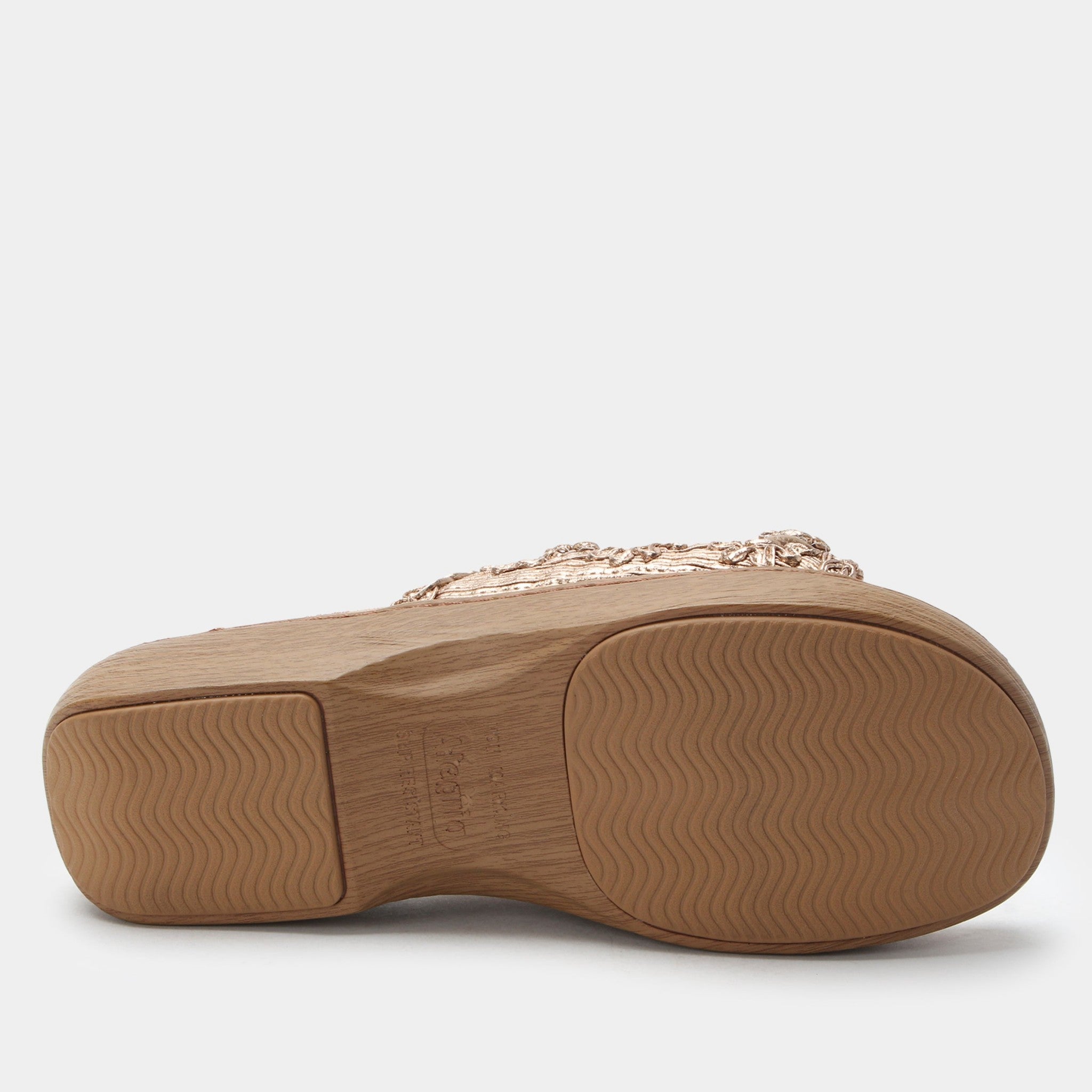 Alegria Oona Comfort Arch Support Women's Sandal - Fancy Gold - 7