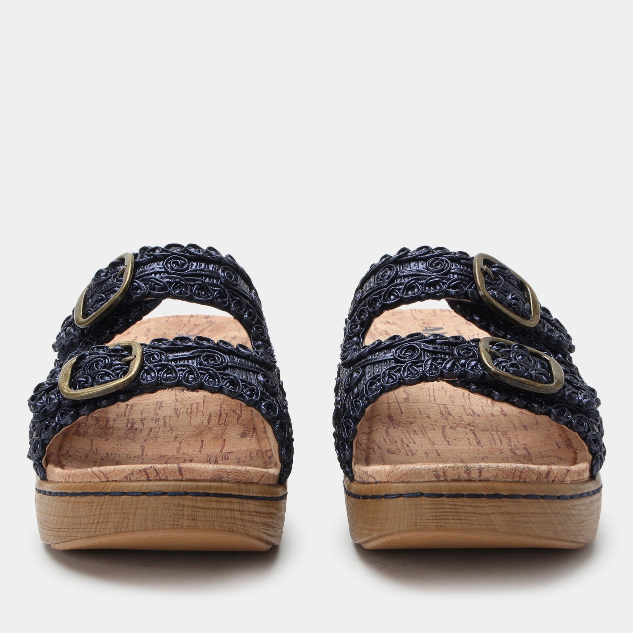 Alegria Oona Comfort Arch Support Women's Sandal - Fancy Navy - 6
