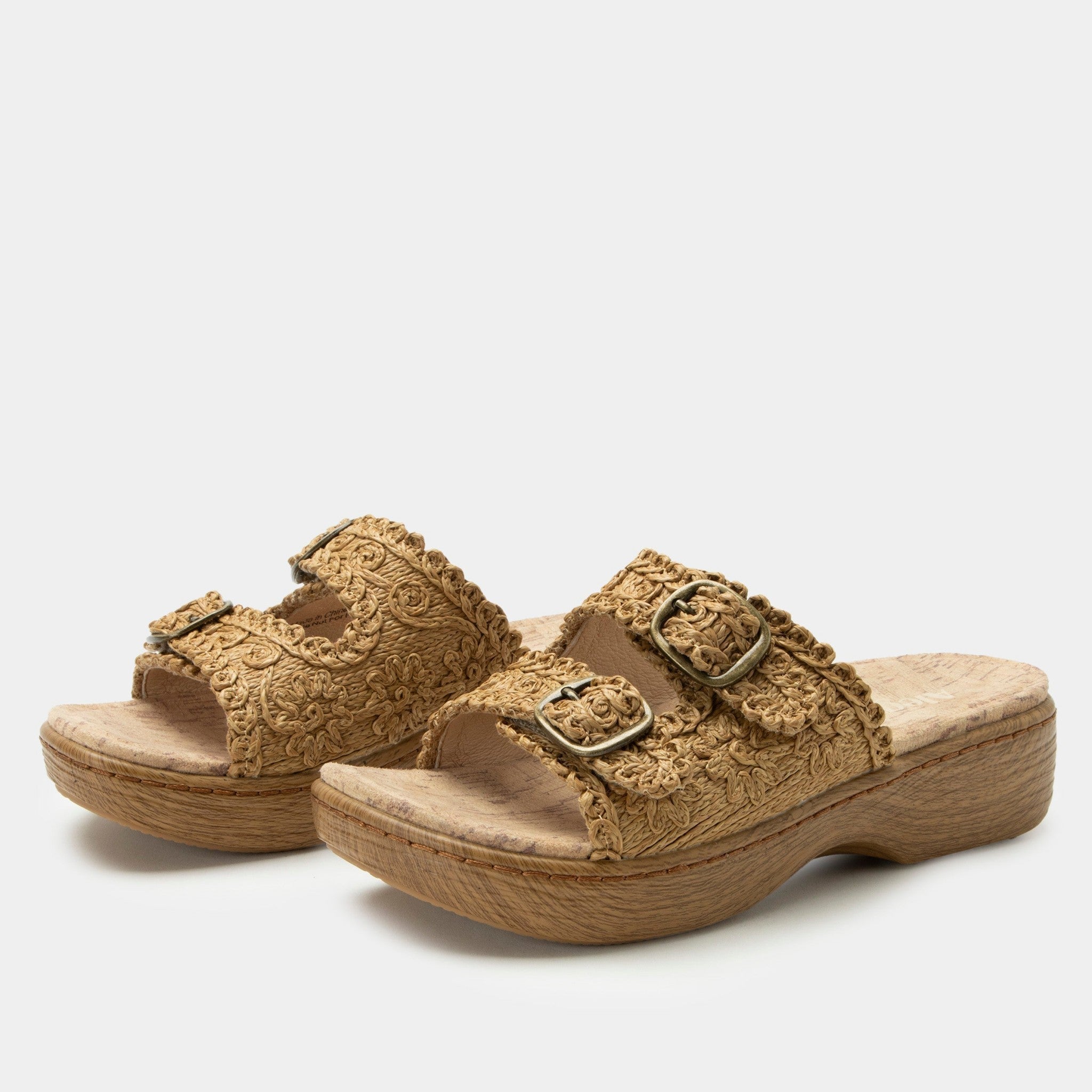 Alegria Oona Comfort Arch Support Women's Sandal - Natural - 1