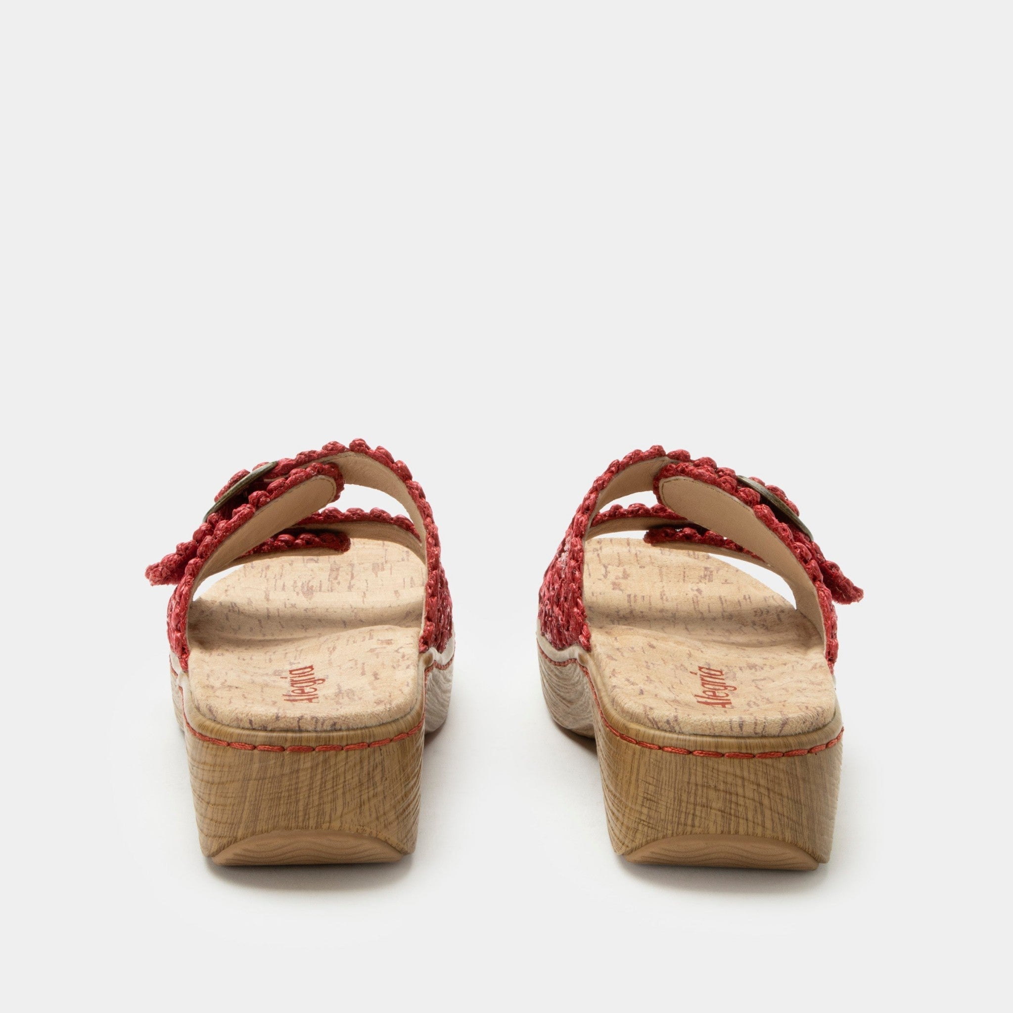Alegria Oona Comfort Arch Support Women's Sandal - Red - 3