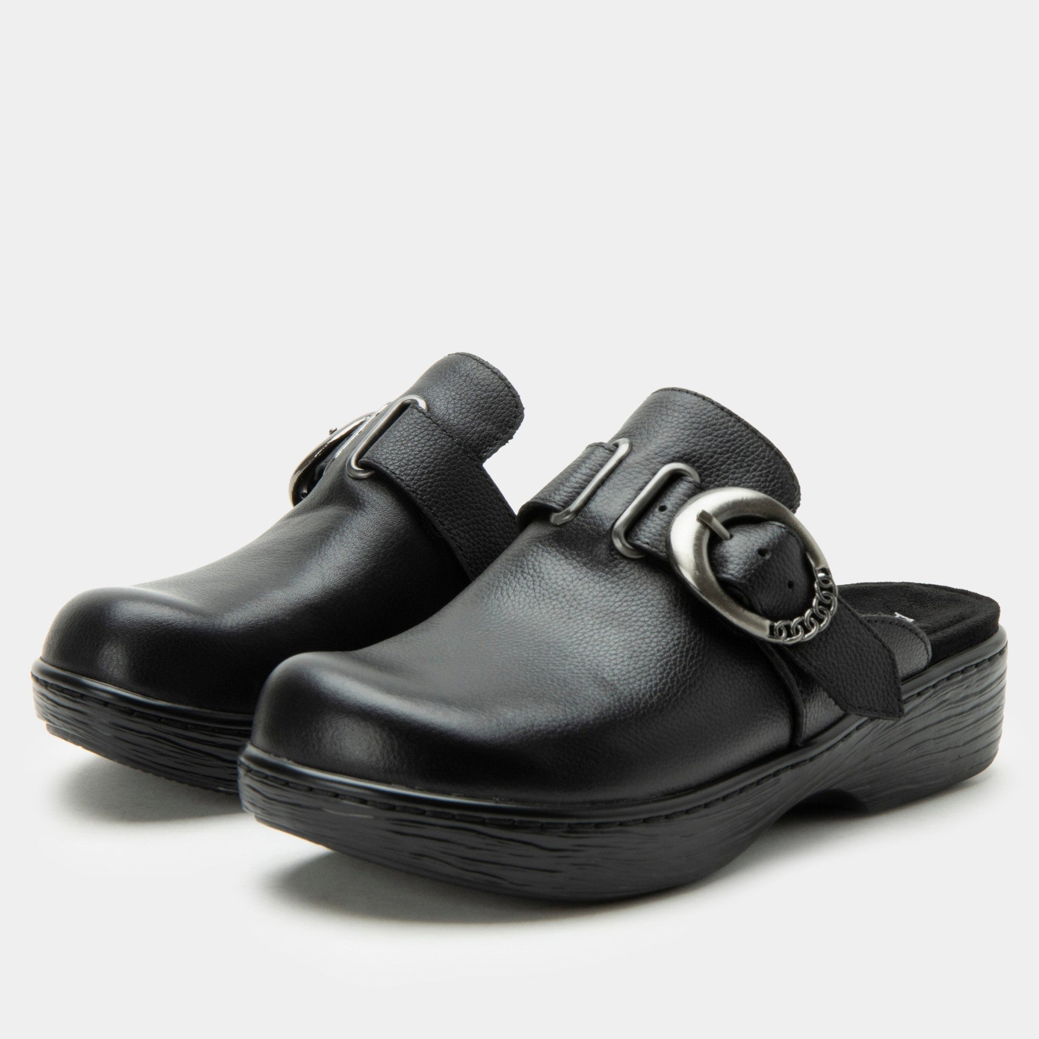 Alegria Osmosis Wood Look Rocker Comfort Arch Support Women's Clog