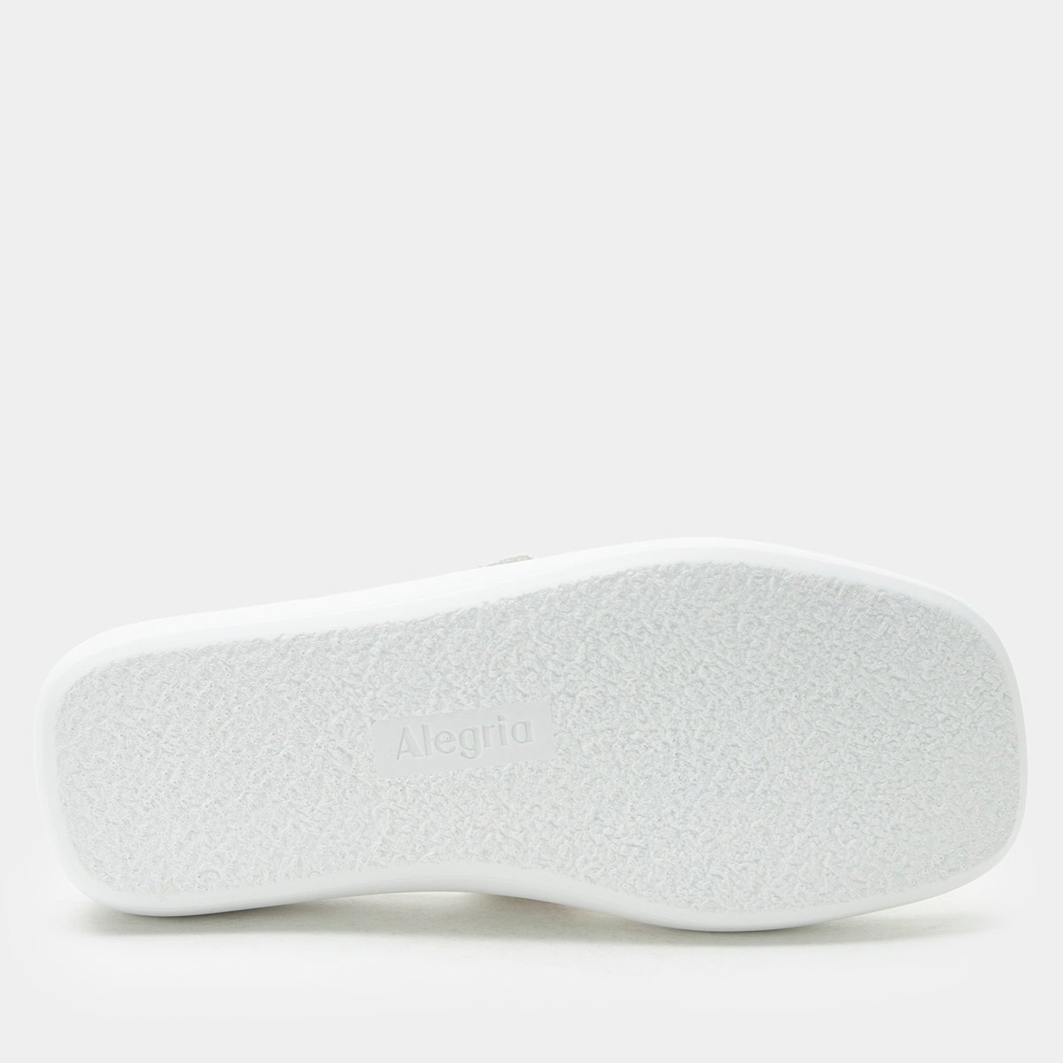 Alegria Portia Comfort Arch Support Women's Slide Sandal - All White - 6