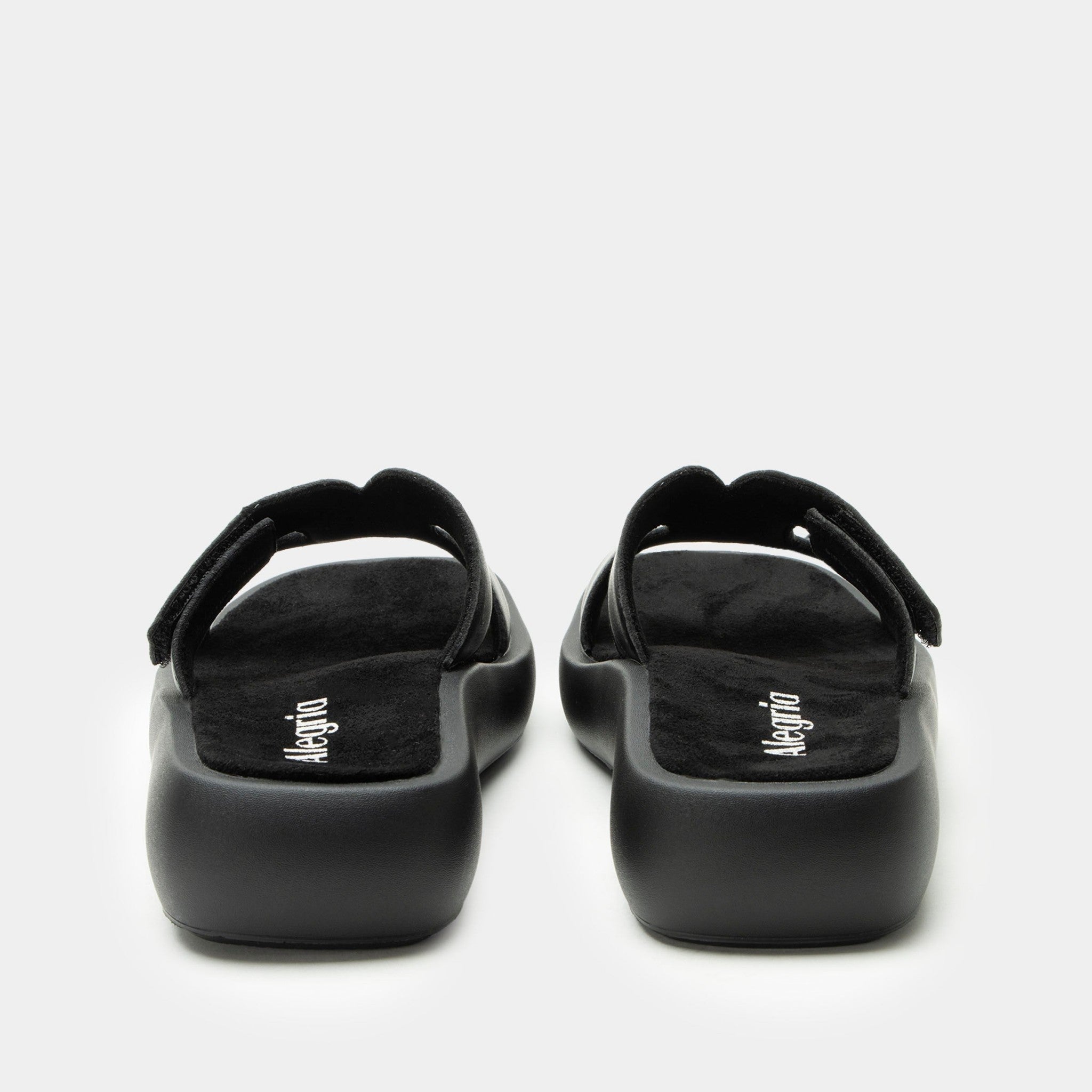 Alegria Portia Comfort Arch Support Women's Slide Sandal - Black - 3