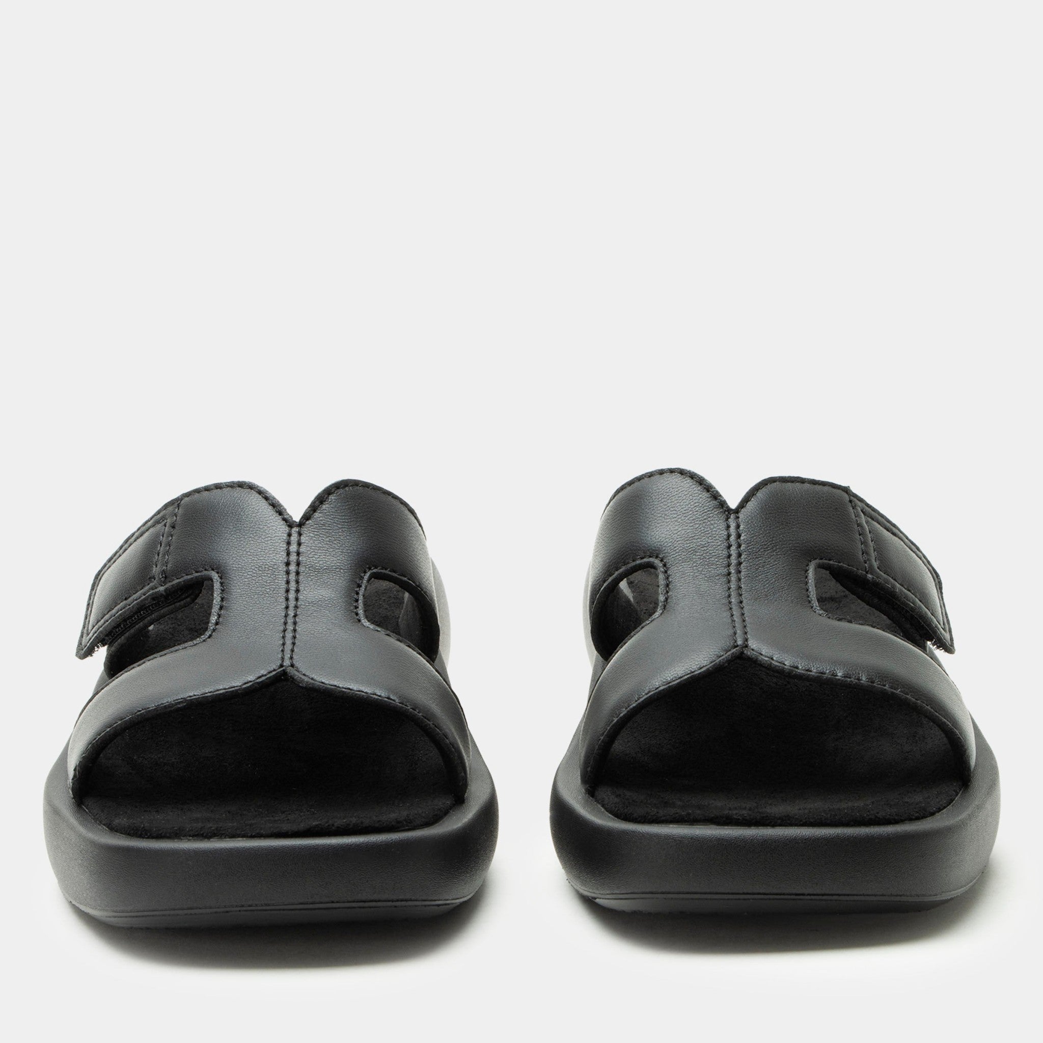 Alegria Portia Comfort Arch Support Women's Slide Sandal - Black - 6