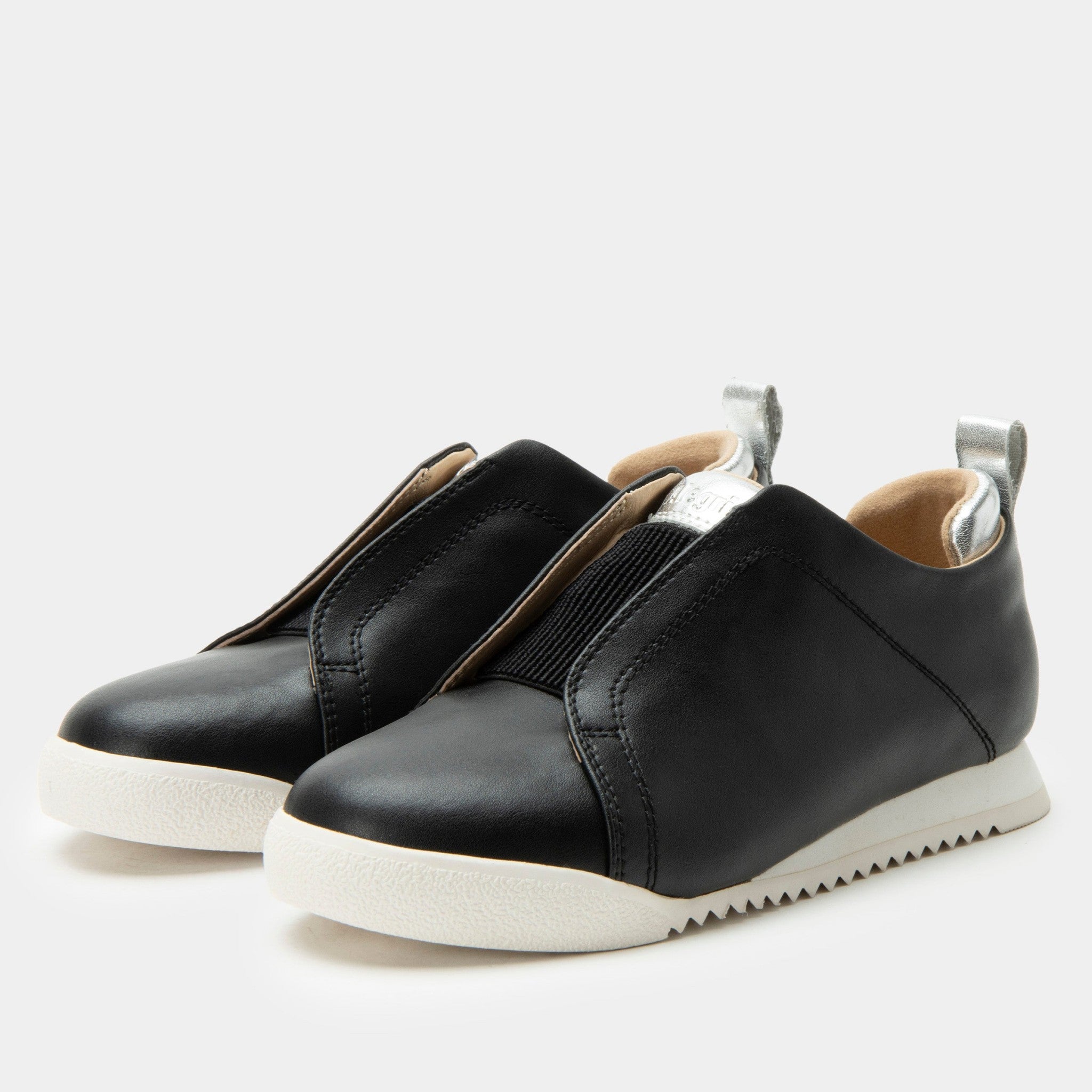 Alegria Reah Retro Sport Comfort Arch Support Women's Sneaker - Black - 1