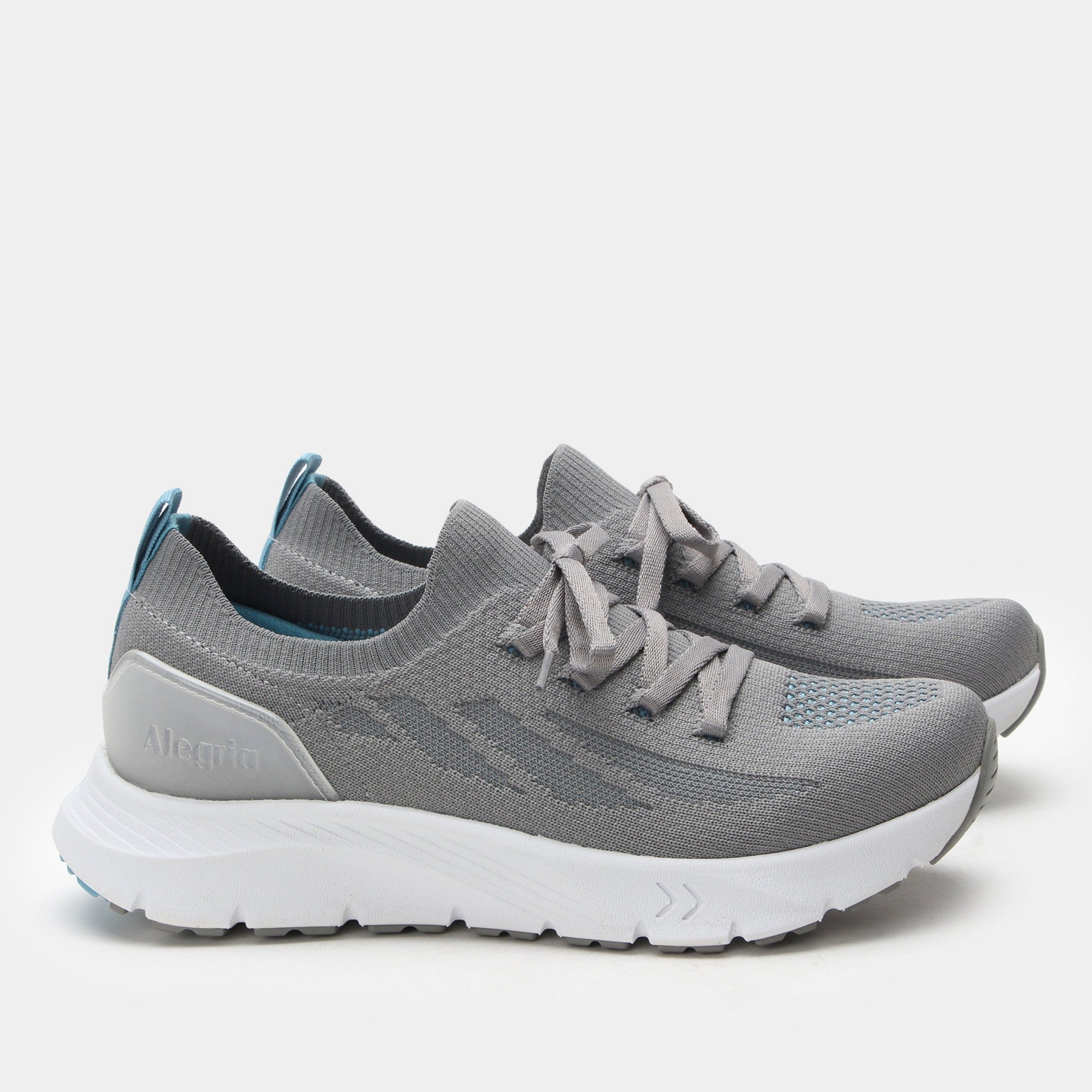 Alegria Regale Rebounce Comfort Arch Support Women's Walking Shoe - Blue Grey - 3
