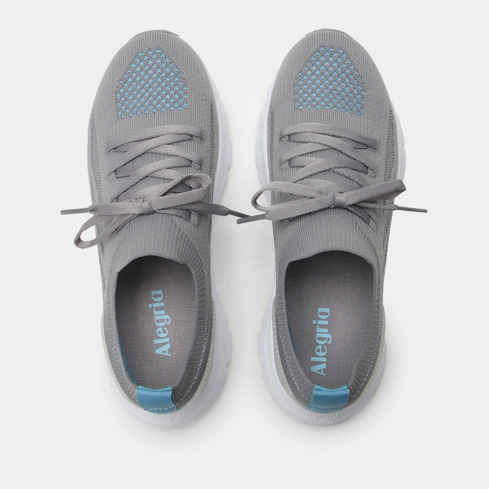 Alegria Regale Rebounce Comfort Arch Support Women's Walking Shoe - Blue Grey - 5