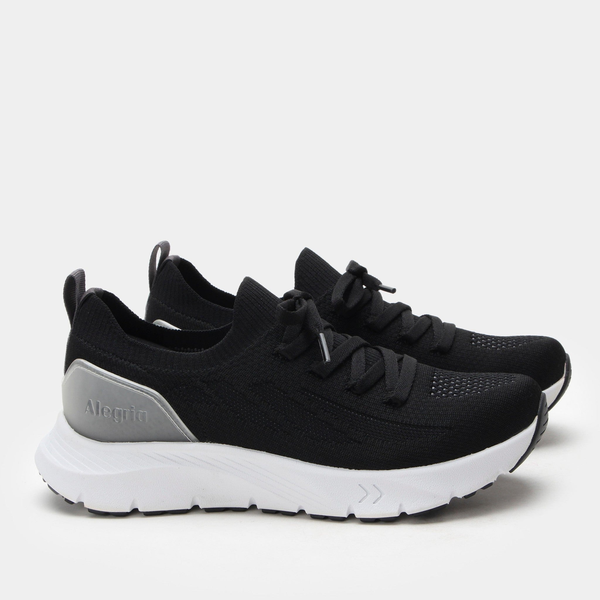 Alegria Regale Rebounce Comfort Arch Support Women's Walking Shoe - Iron Black - 3