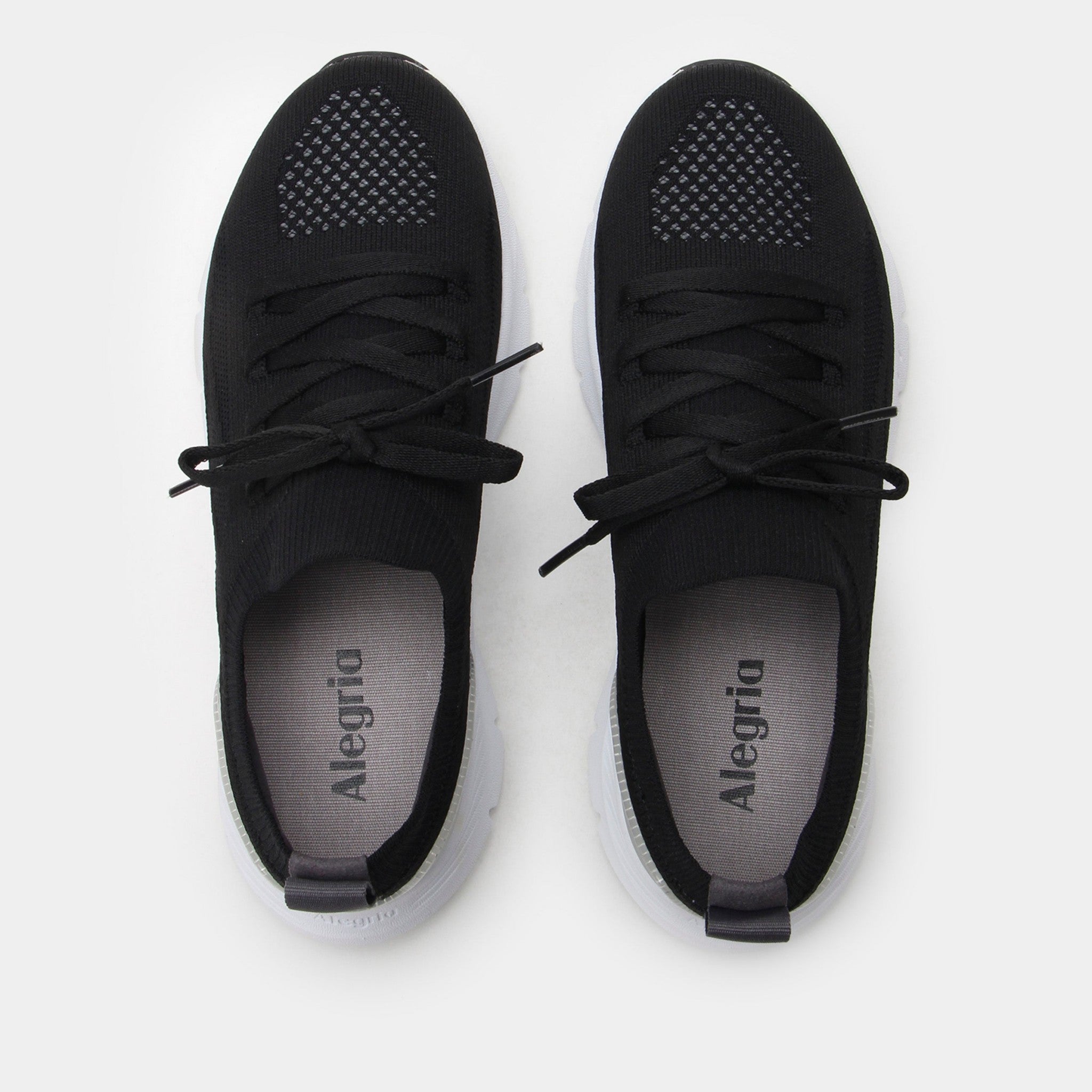 Alegria Regale Rebounce Comfort Arch Support Women's Walking Shoe - Iron Black - 5