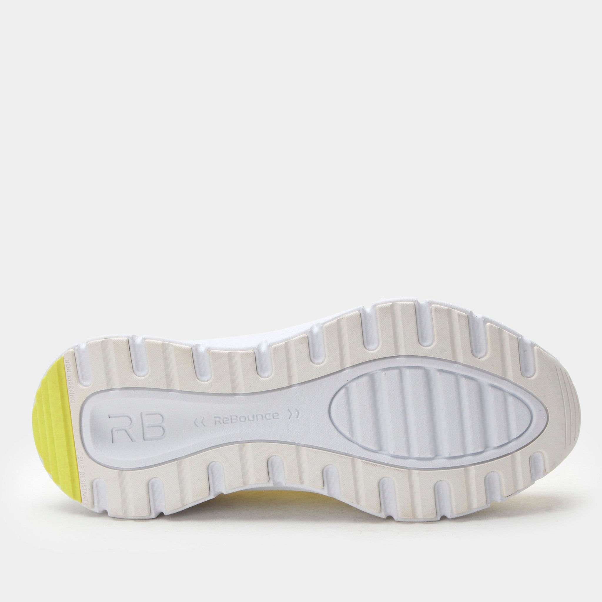 Alegria Regale Rebounce Comfort Arch Support Women's Walking Shoe - Neon White - 7