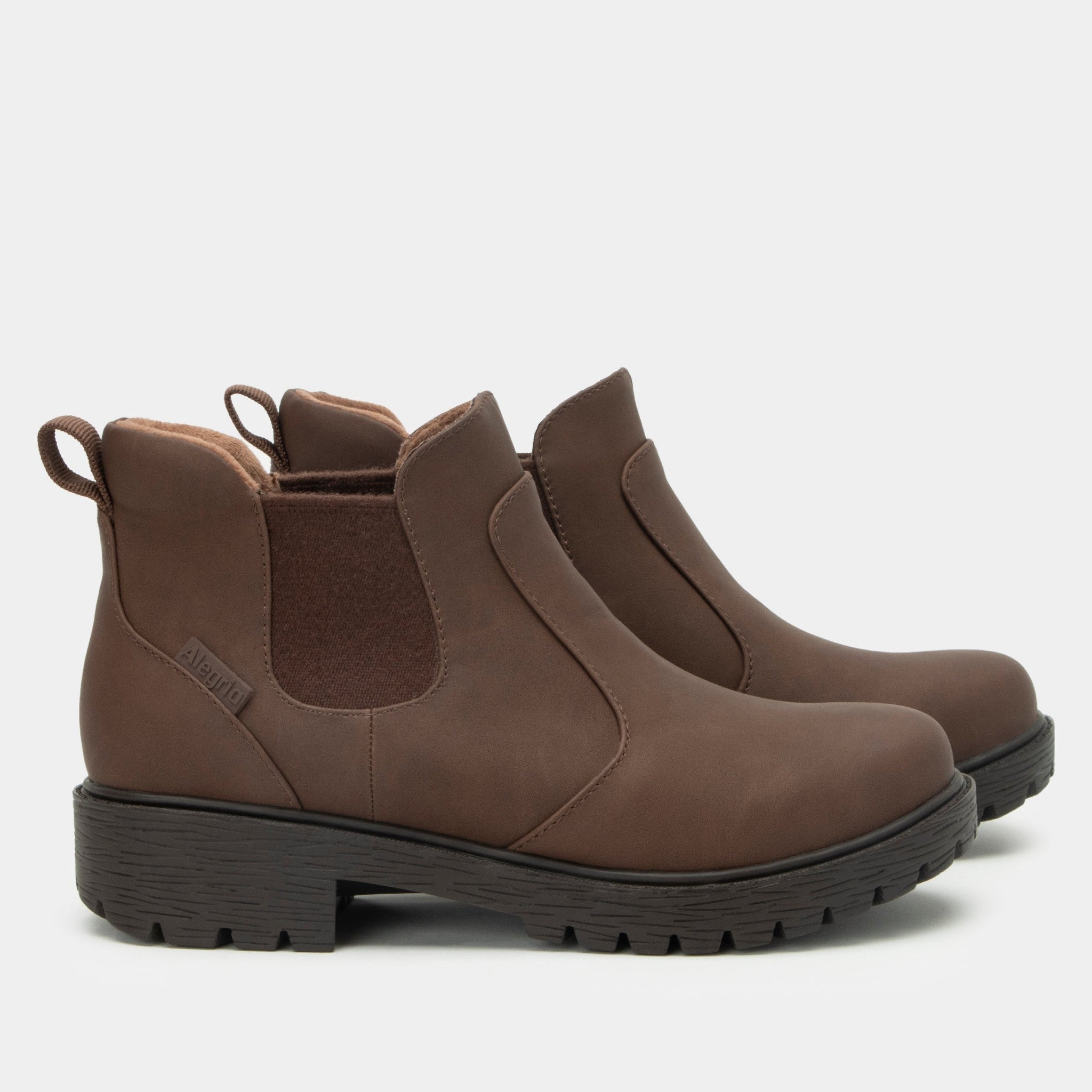 Alegria Rowen Comfort Arch Support Women's Chelsea Boot - Relaxed Cocoa - 3