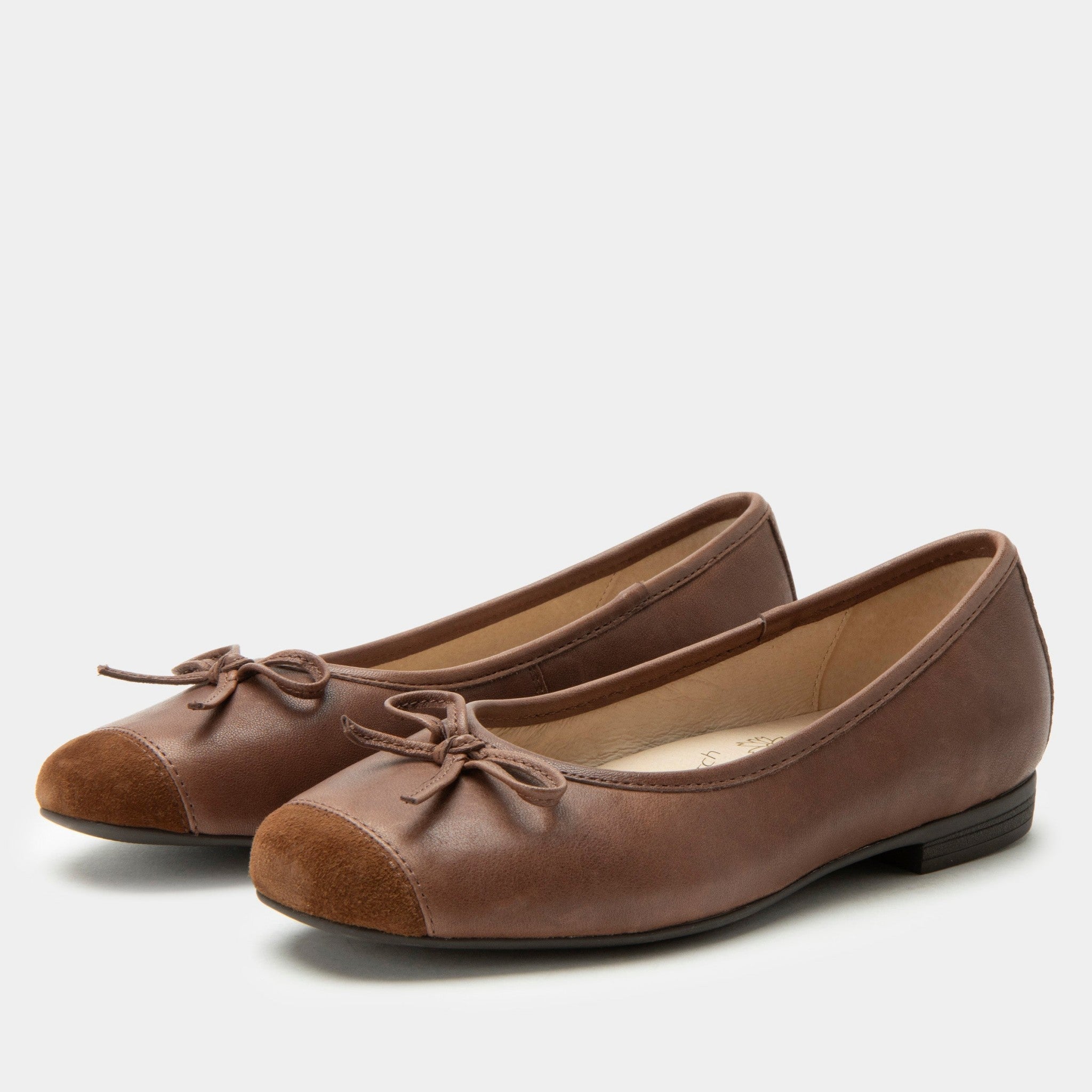 Alegria Talya Comfort Arch Support Women's Ballet Flat - Gingerbread - 1