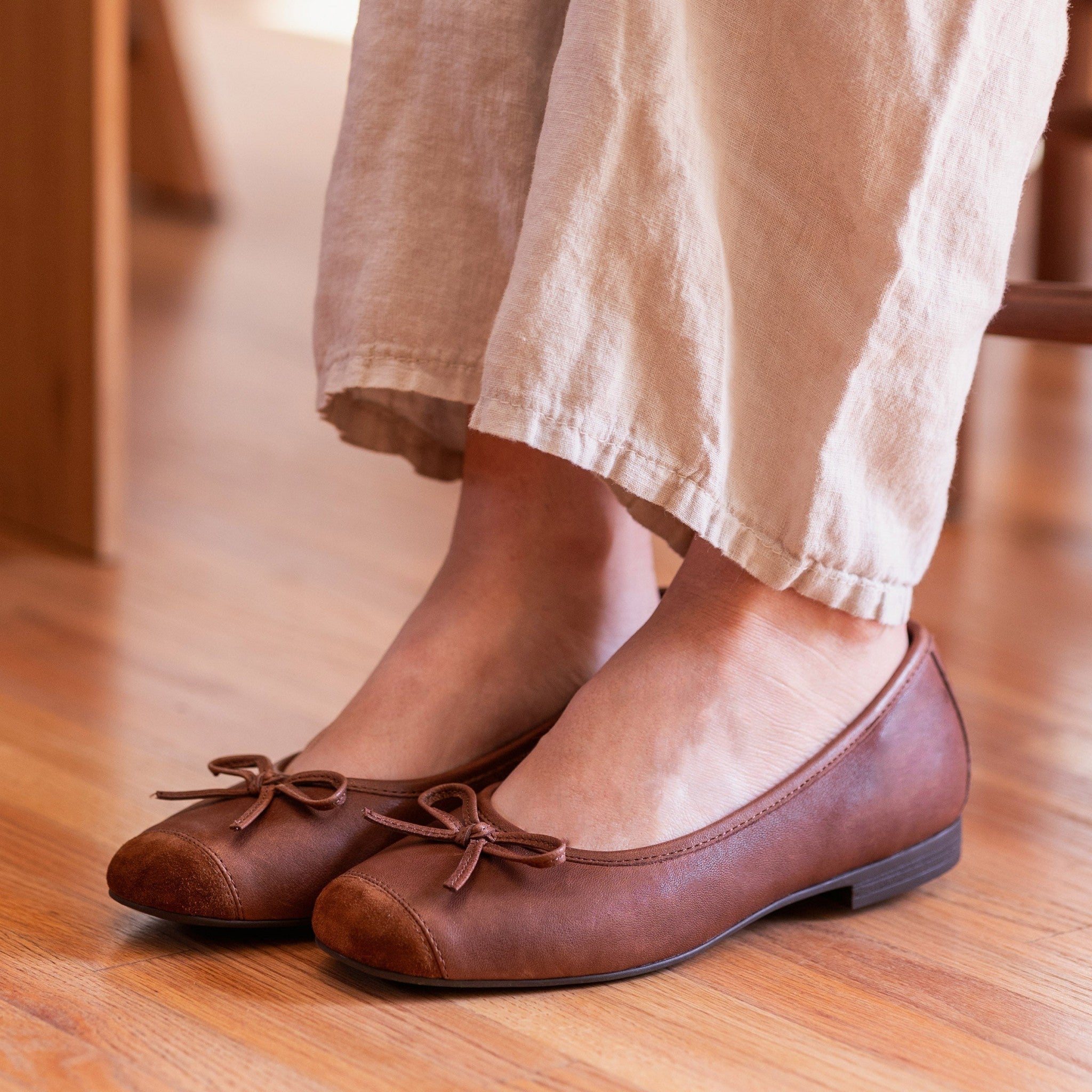 Alegria Talya Comfort Arch Support Women's Ballet Flat - Gingerbread - 2