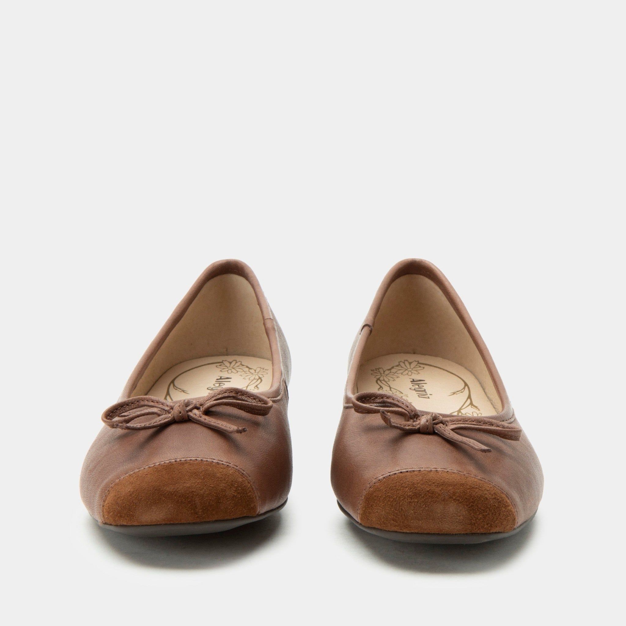 Alegria Talya Comfort Arch Support Women's Ballet Flat - Gingerbread - 6