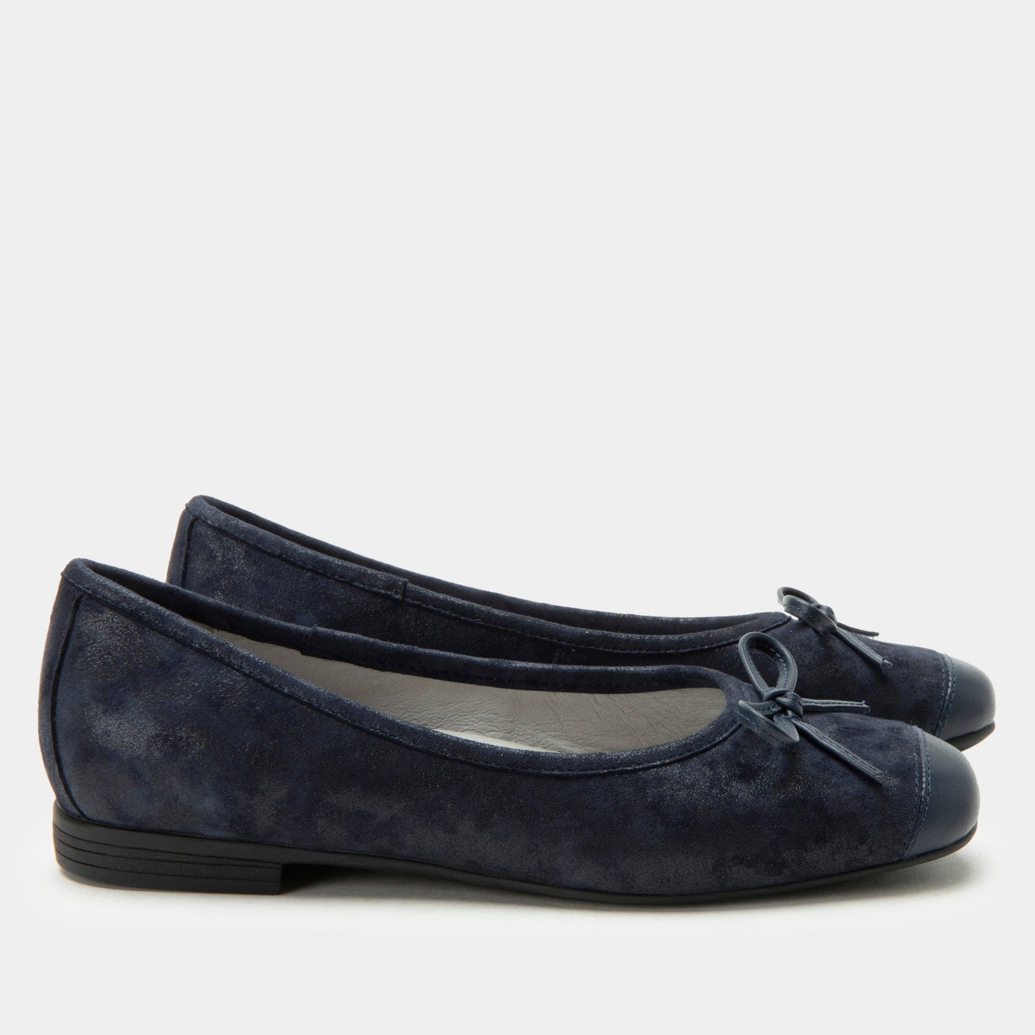 Alegria Talya Comfort Arch Support Women's Ballet Flat - Navy Mist - 2