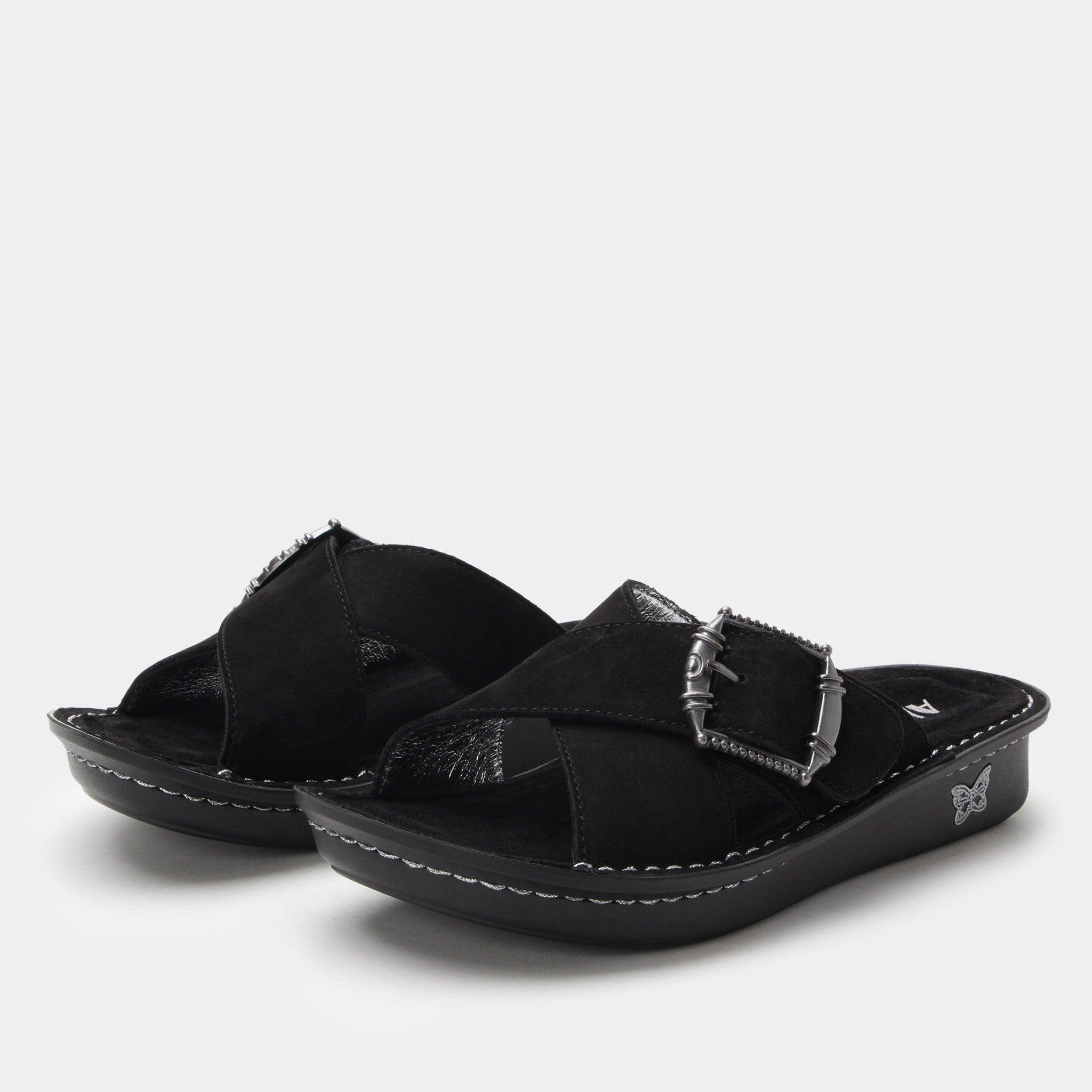 Alegria Vanya Comfort Arch Support Women's Sandal - Buttery Black - 1