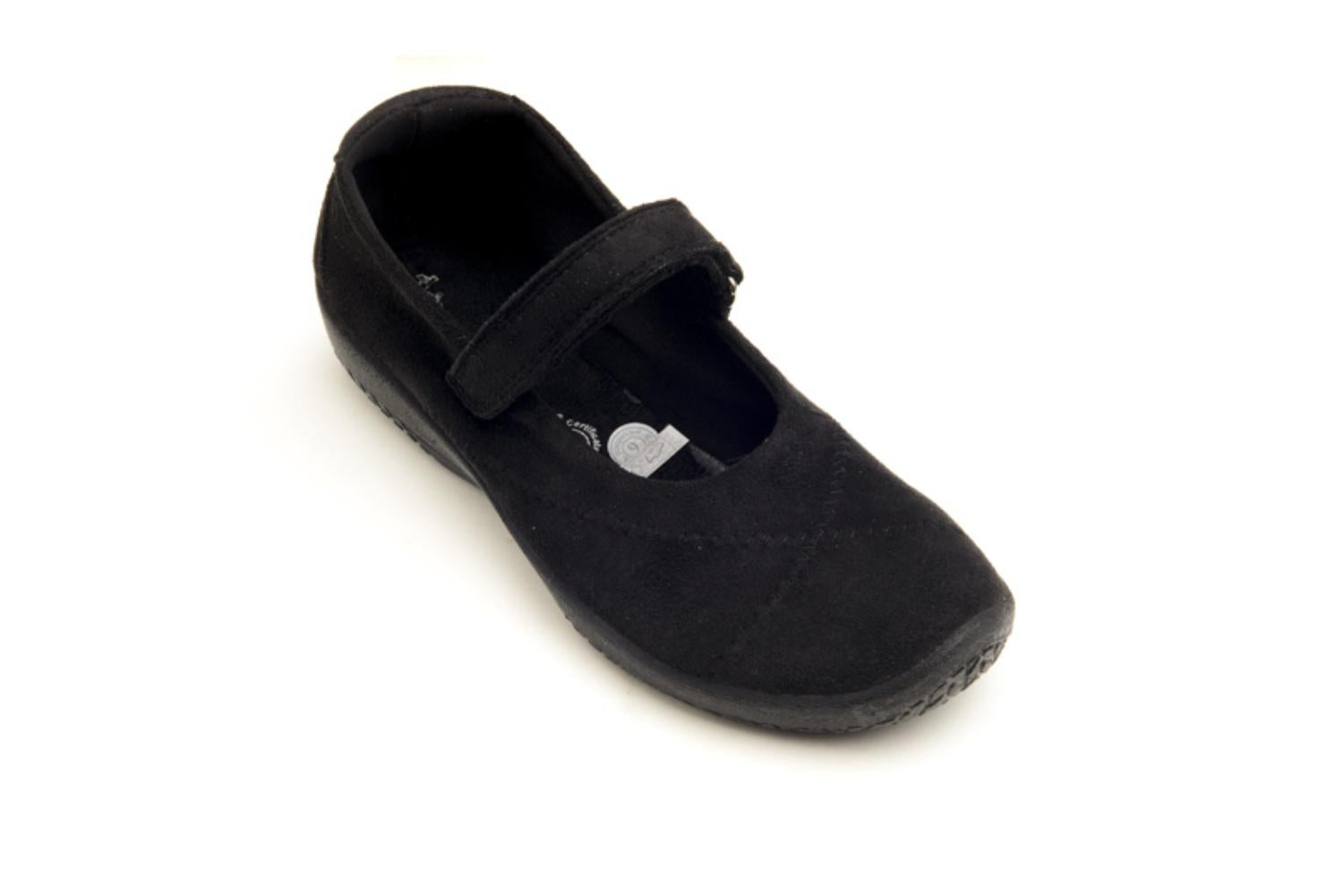 Arcopedico L18 Women's Mary Janes 4271 - Black Suede