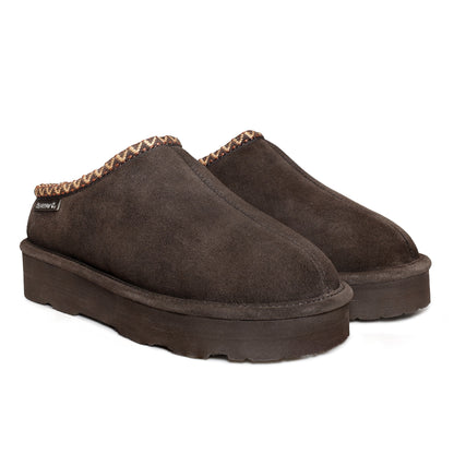 Bearpaw Martis Women's Indoor/outdoor Slippers - 3038w - Chocolate - 1 Angle 