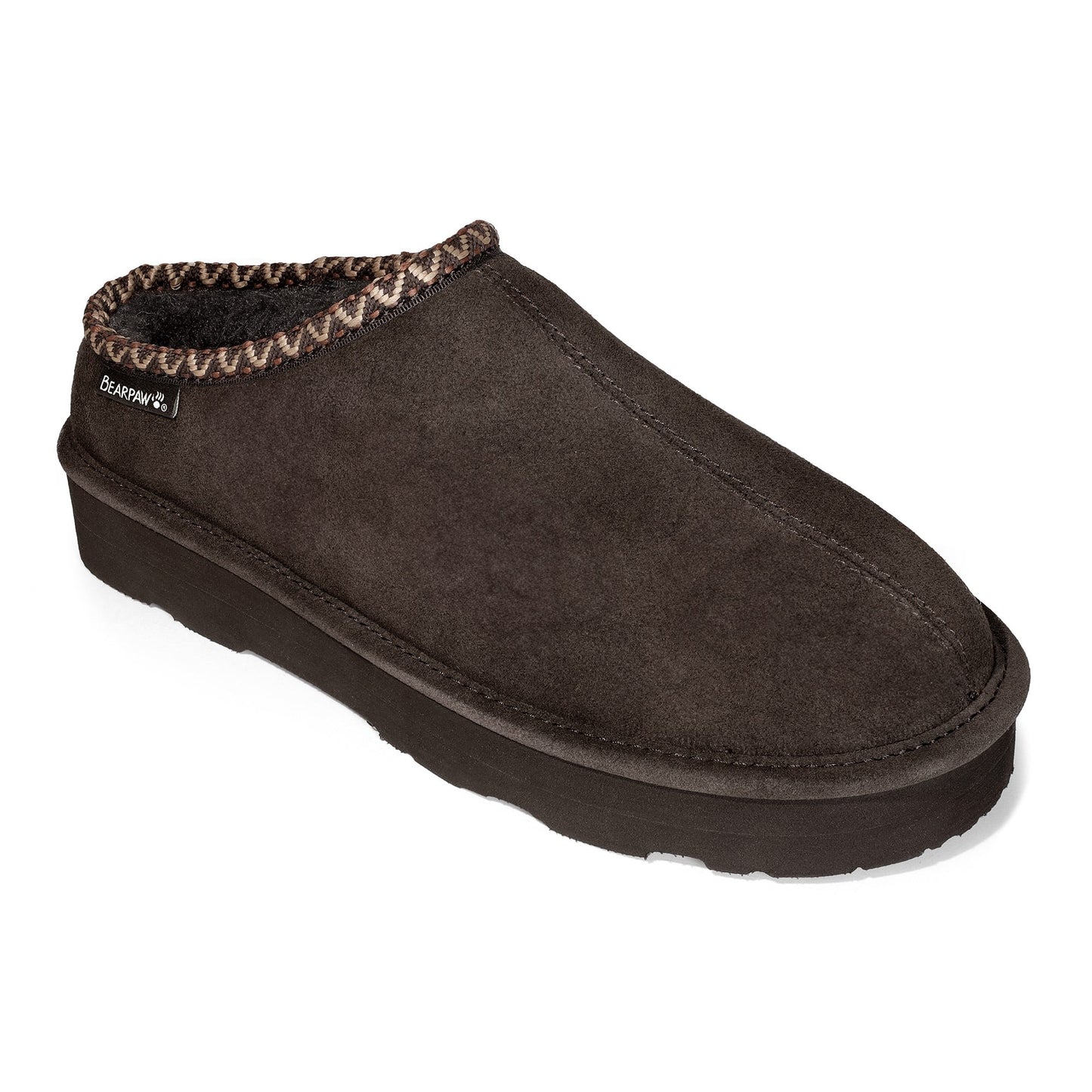 Bearpaw Martis Women's Indoor/outdoor Slippers - 3038w - Chocolate - 2 Angle