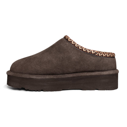 Bearpaw Martis Women's Indoor/outdoor Slippers - 3038w - Chocolate - 6 Side