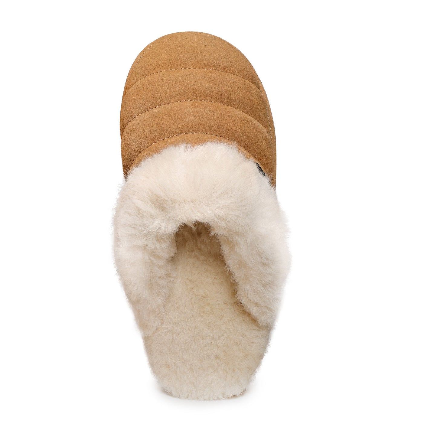 Bearpaw Women's Loki Style Quilted Slippers - 3053W Jordyn - Cozy Indoor/Outdoor House Shoe - Iced Coffee - 2 Top