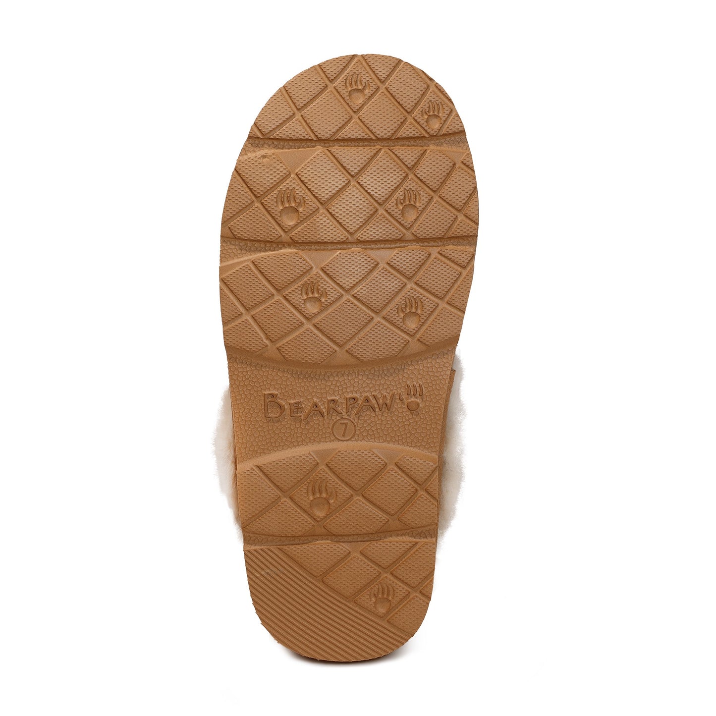 Bearpaw Women's Loki Style Quilted Slippers - 3053W Jordyn - Cozy Indoor/Outdoor House Shoe - Iced Coffee - 6 Sole