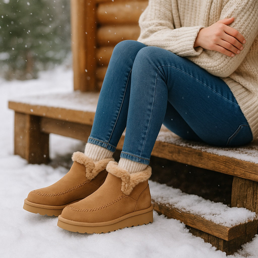 Bearpaw Maeve Platform Lo Women's Winter Boots - 3120w - Lifestyle Snow