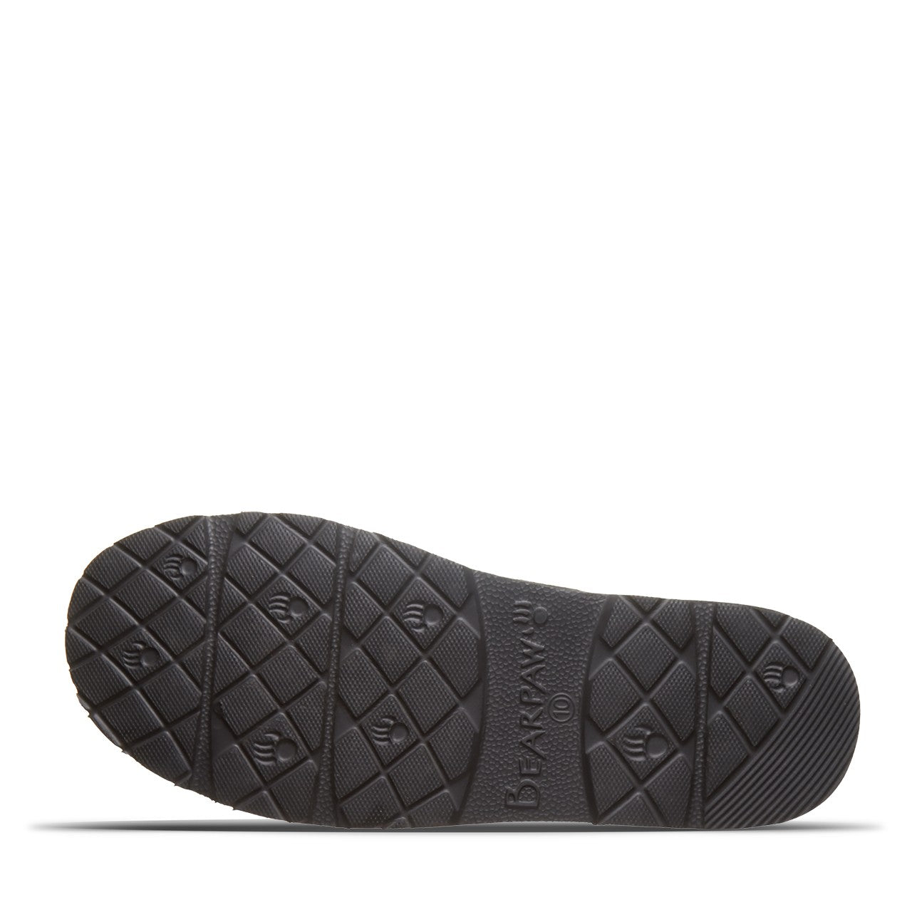 Bearpaw BEAU Men's Slippers - 3048M - Black - bottom view