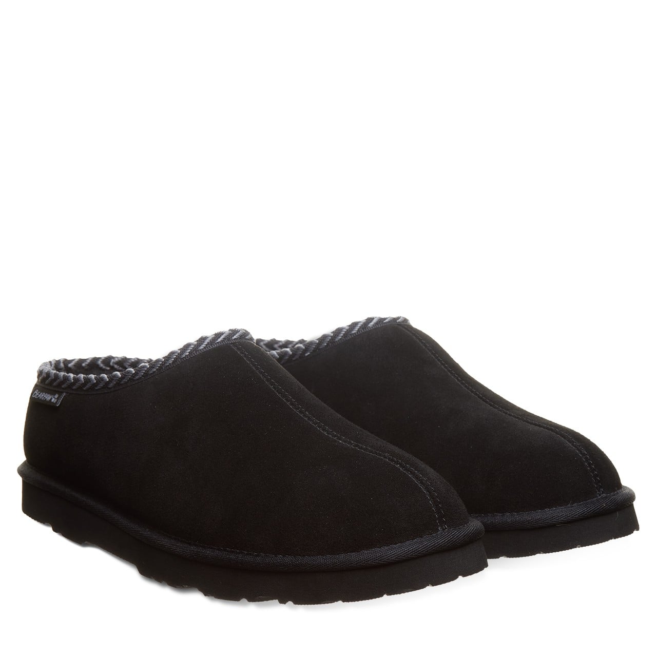 Bearpaw BEAU Men's Slippers - 3048M - Black - pair view