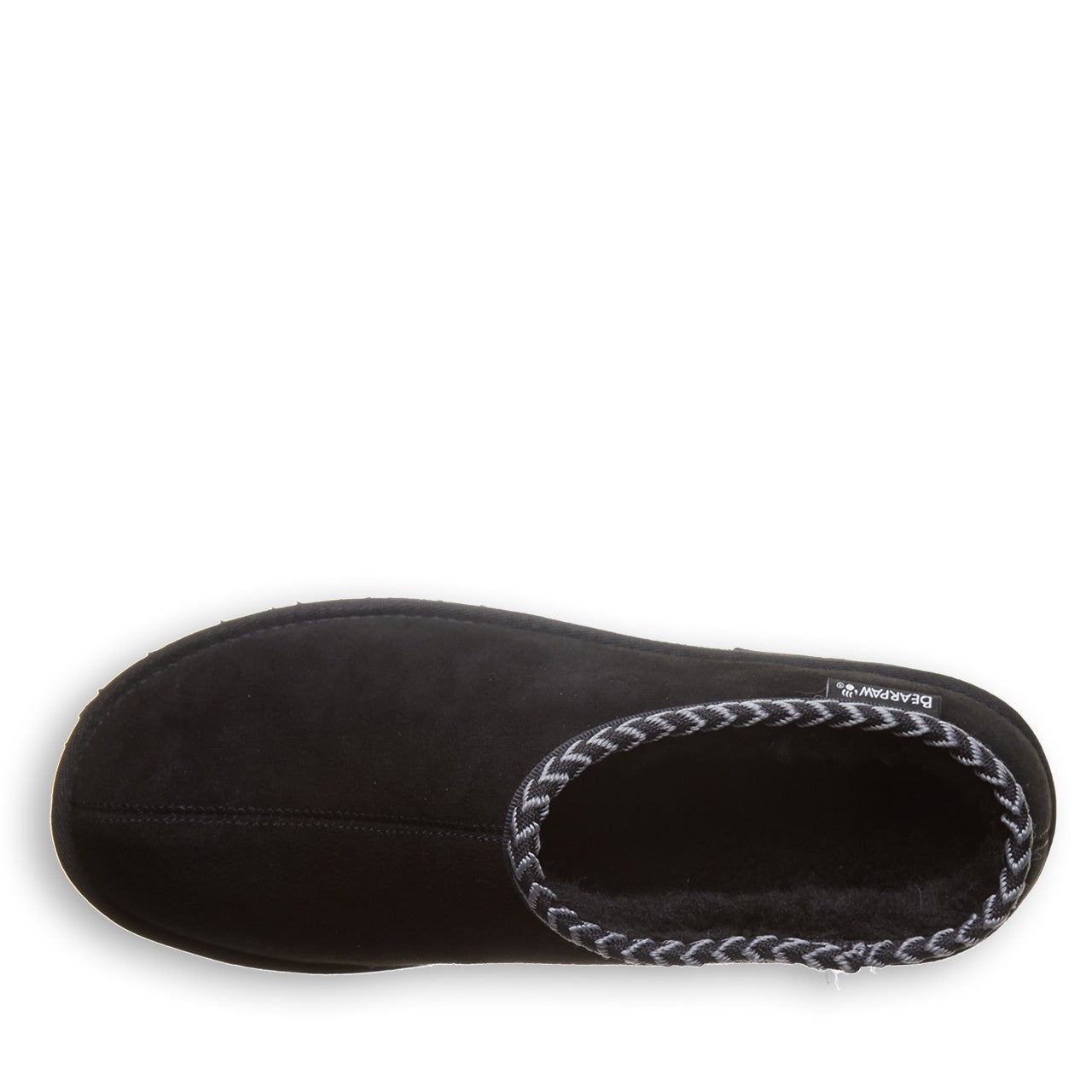 Bearpaw BEAU Men's Slippers - 3048M - Black - top view