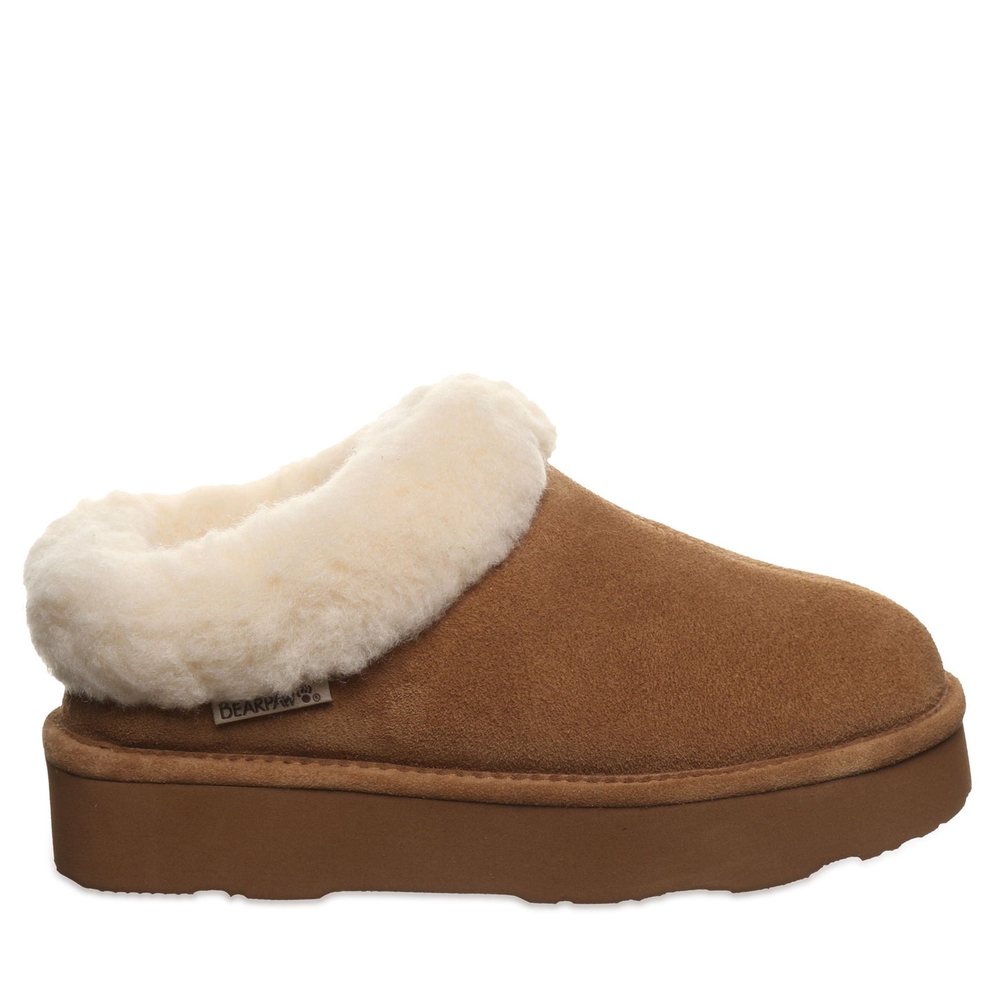 Bearpaw BLAKELY Women's Slippers - 3205W - Hickory - side view 2