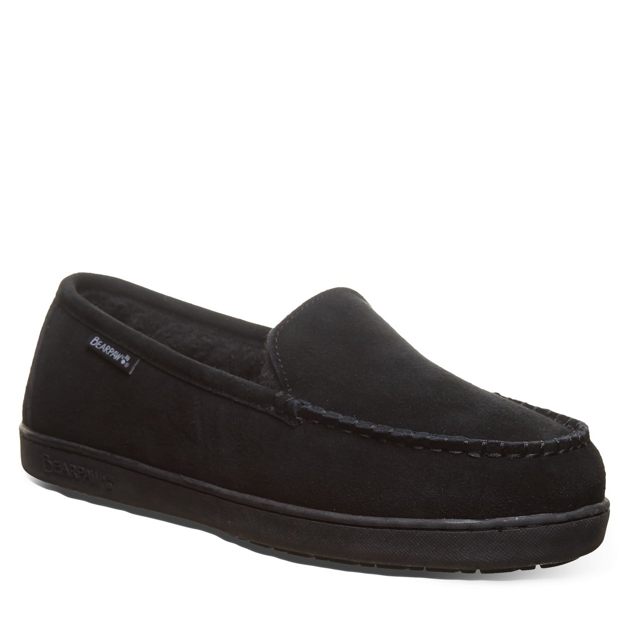 Bearpaw BRIAN Men's Slippers - 3189M - Black/black - angle main
