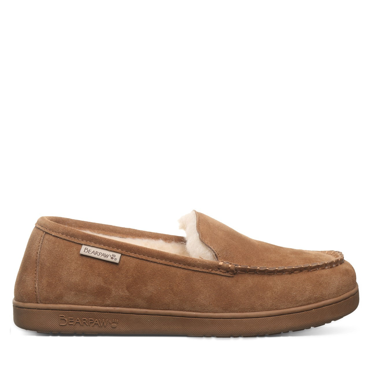 Bearpaw BRIAN Men's Slippers - 3189M - Hickory - side view 2