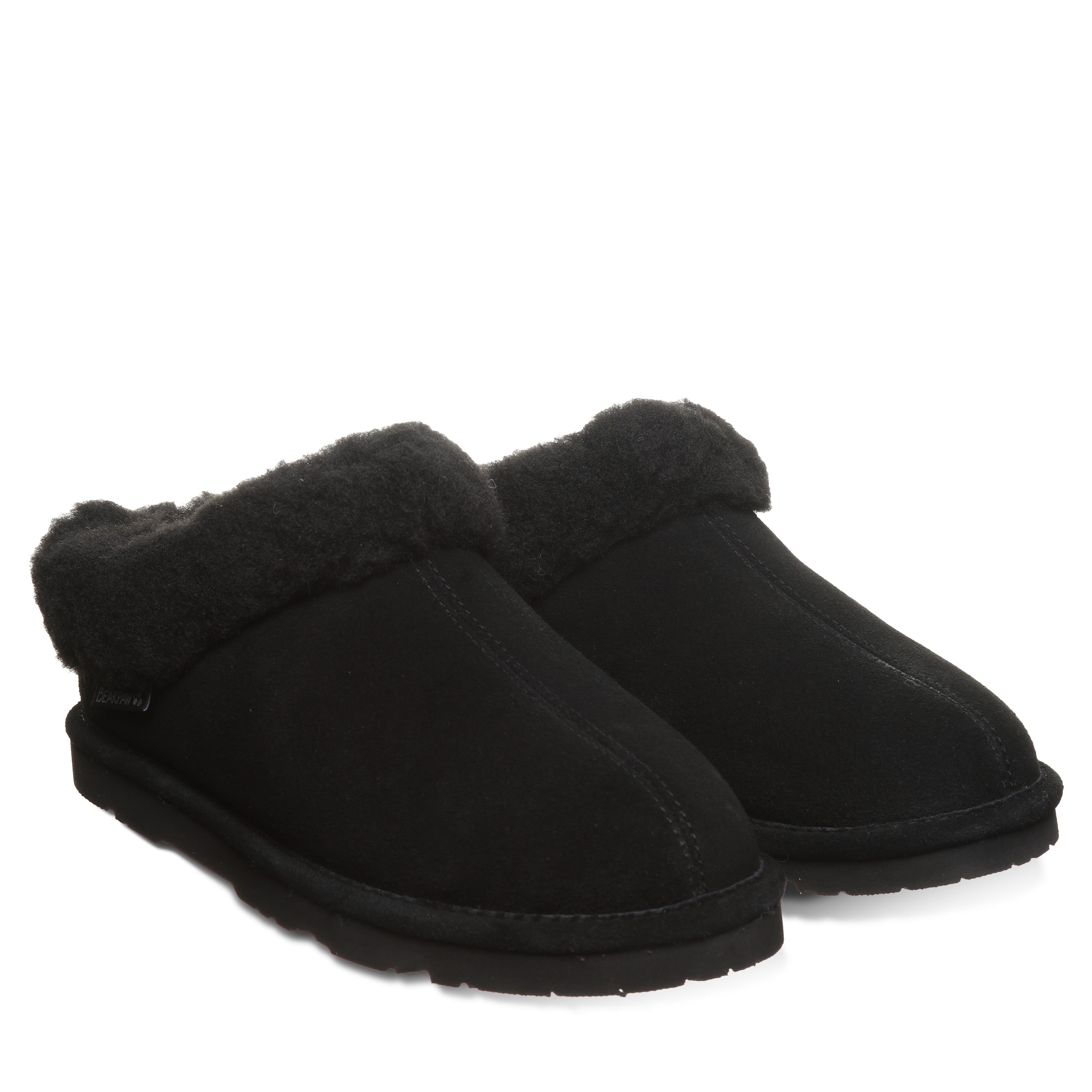 Bearpaw Brina Women's Slippers - 3348w - Cozy Suede Clog Comfort Slippers