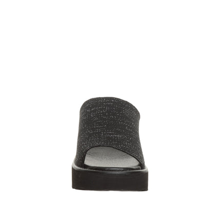 Bearpaw Blanche Women's Shoes - 3425W - Black Metallic - front view