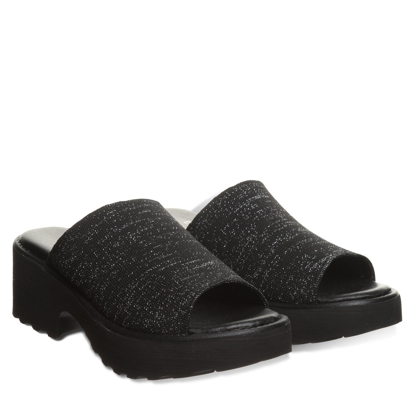 Bearpaw Blanche Women's Shoes - 3425W - Black Metallic - pair view