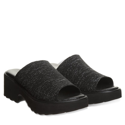 Bearpaw Blanche Women's Shoes - 3425W - Black Metallic - pair view