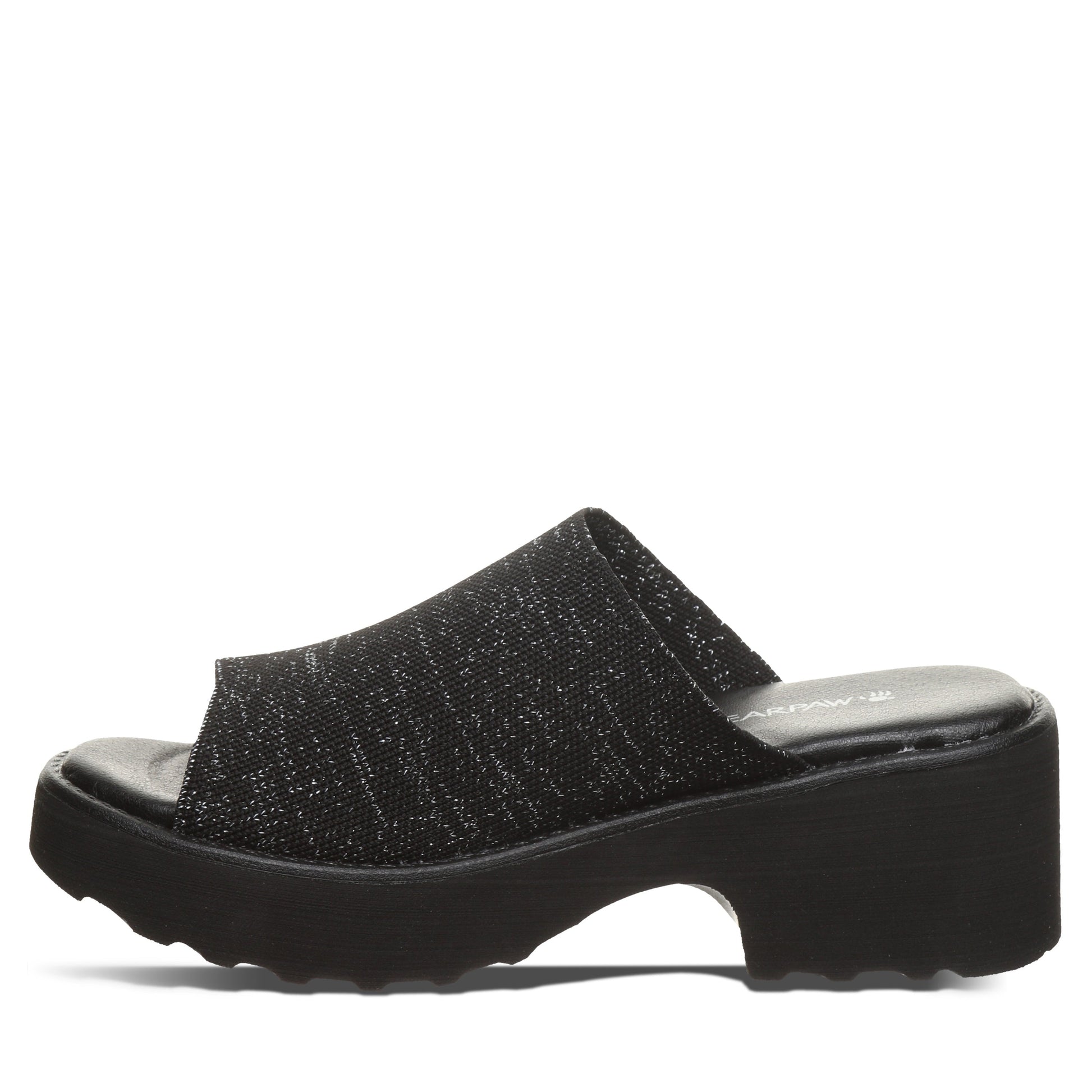 Bearpaw Blanche Women's Shoes - 3425W - Black Metallic - side view